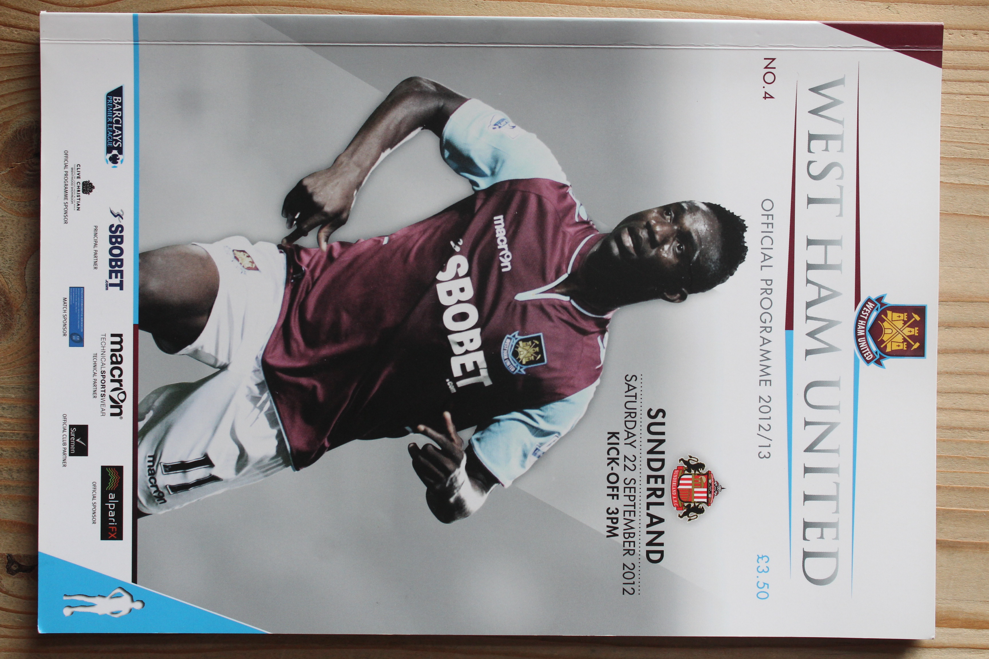 West Ham United FC v Sunderland FC
