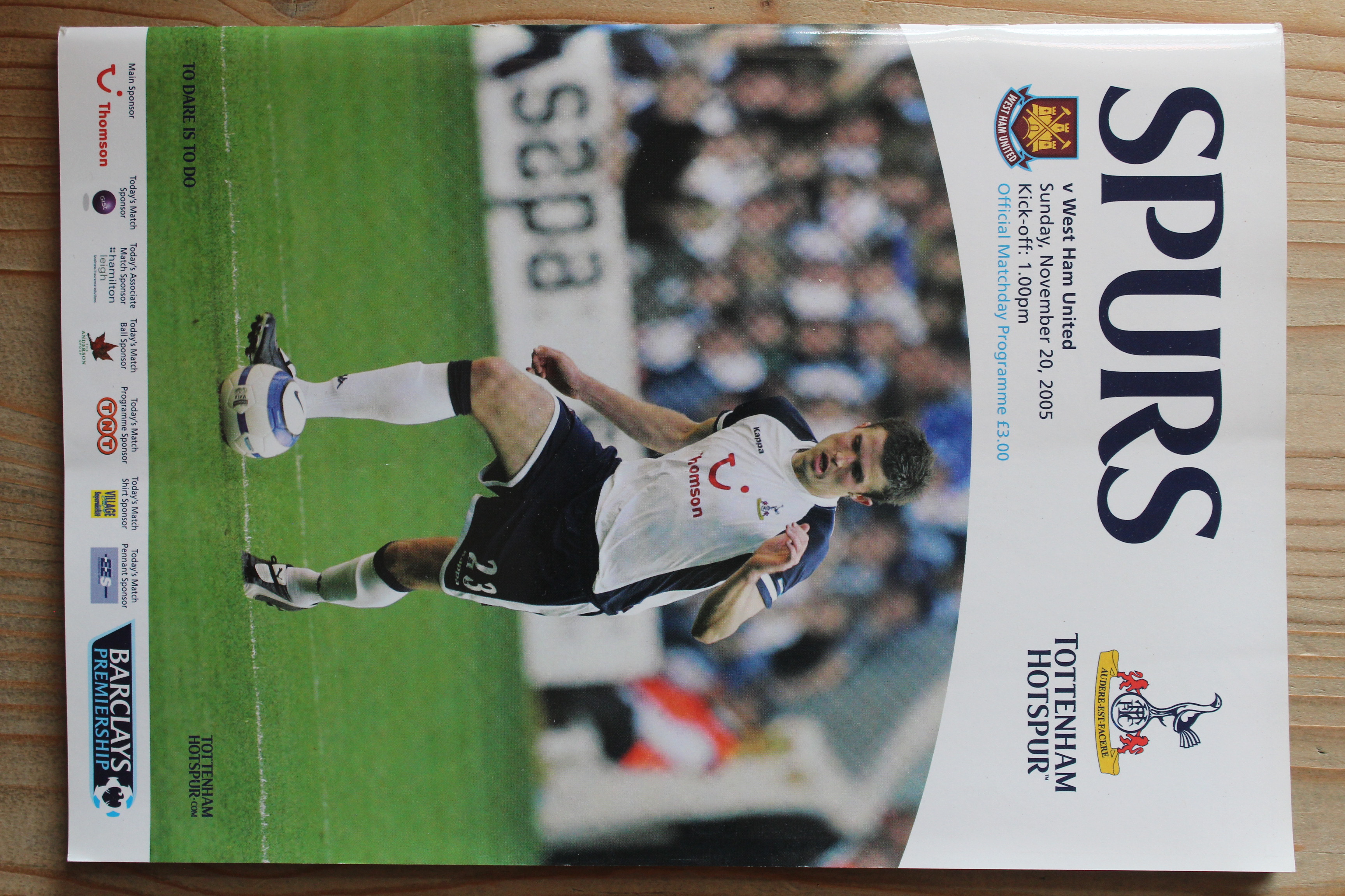 Tottenham Hotspur FC v West Ham United FC
