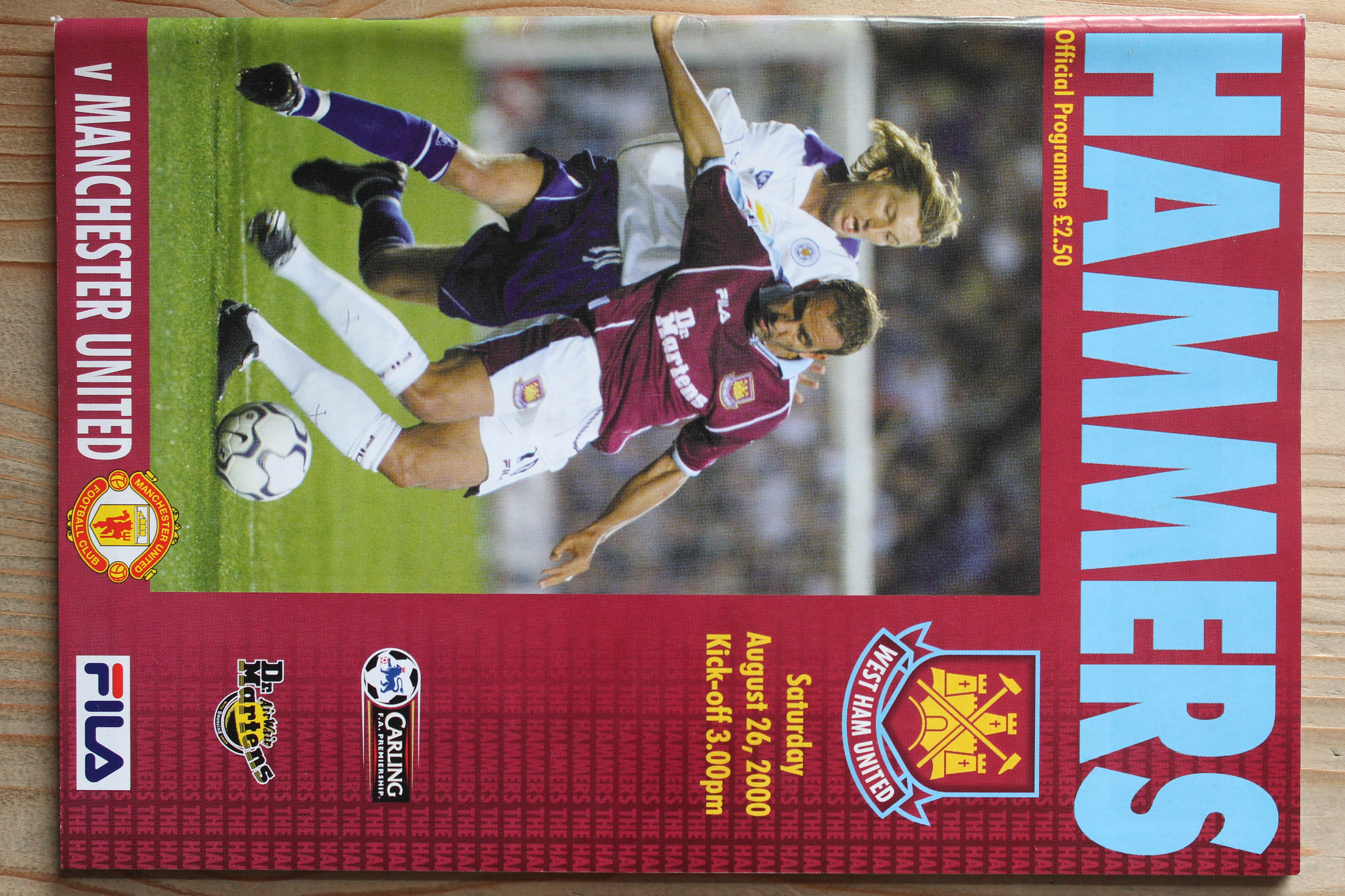 West Ham United FC v Manchester United FC