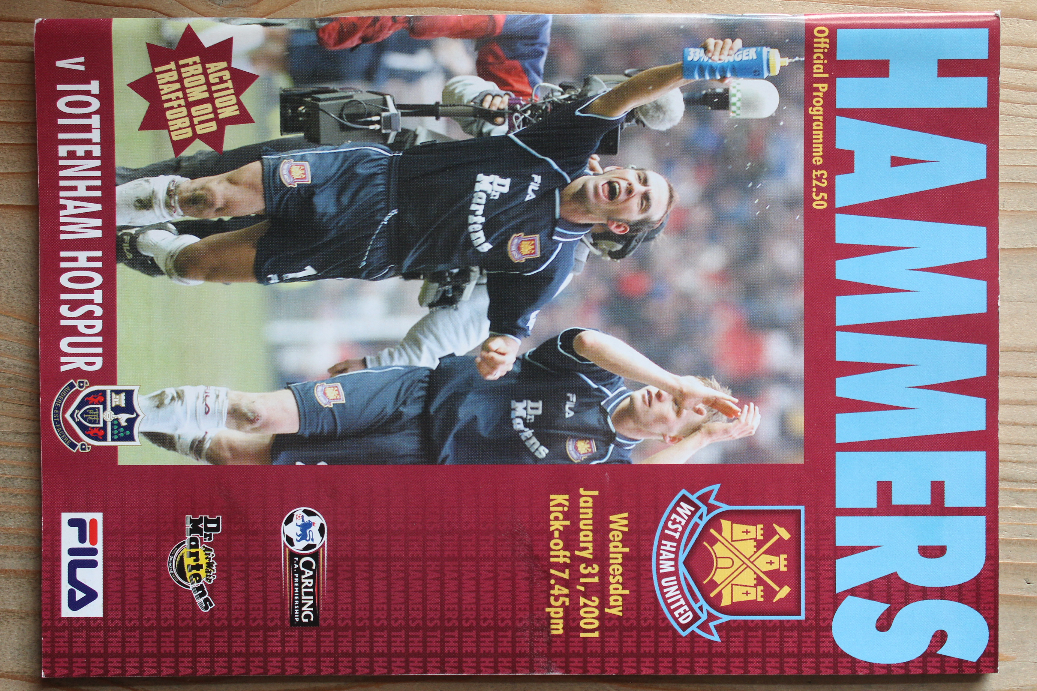 West Ham United FC v Tottenham Hotspur FC