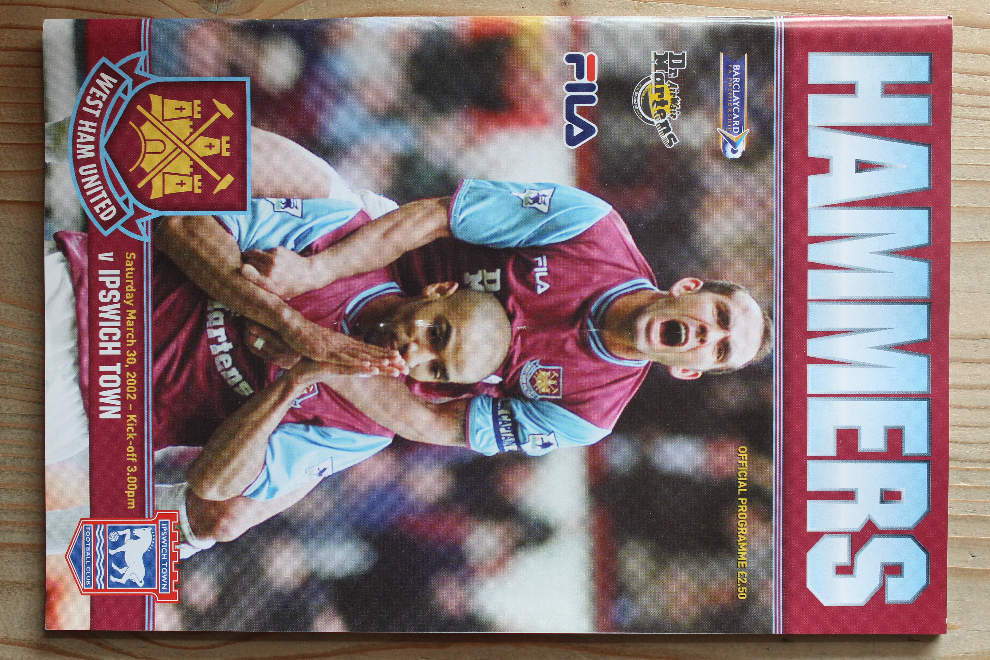 West Ham United FC v Ipswich Town FC