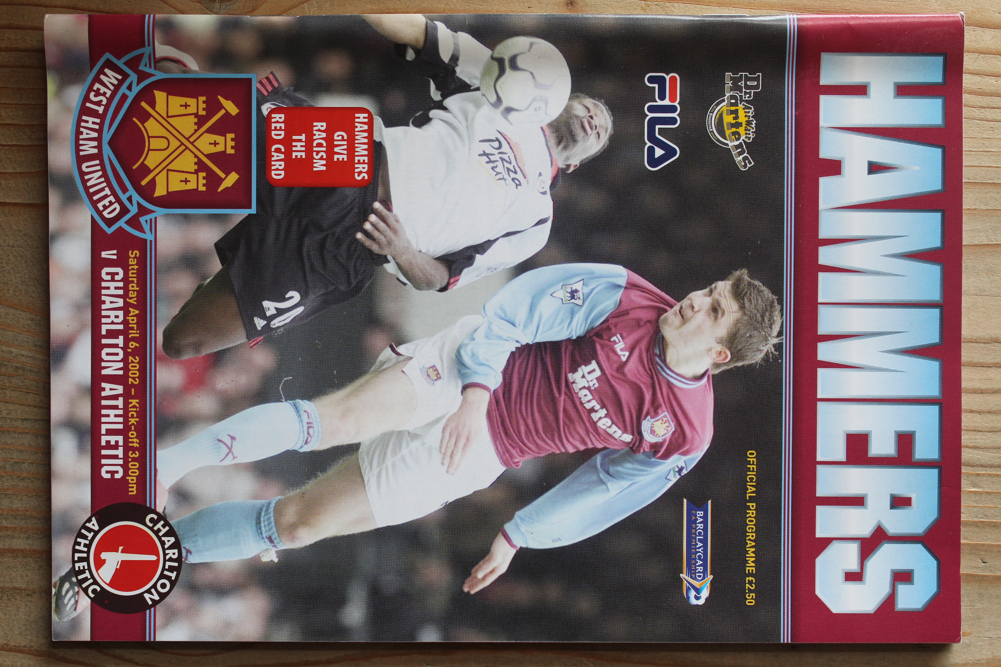 West Ham United FC v Charlton Athletic FC