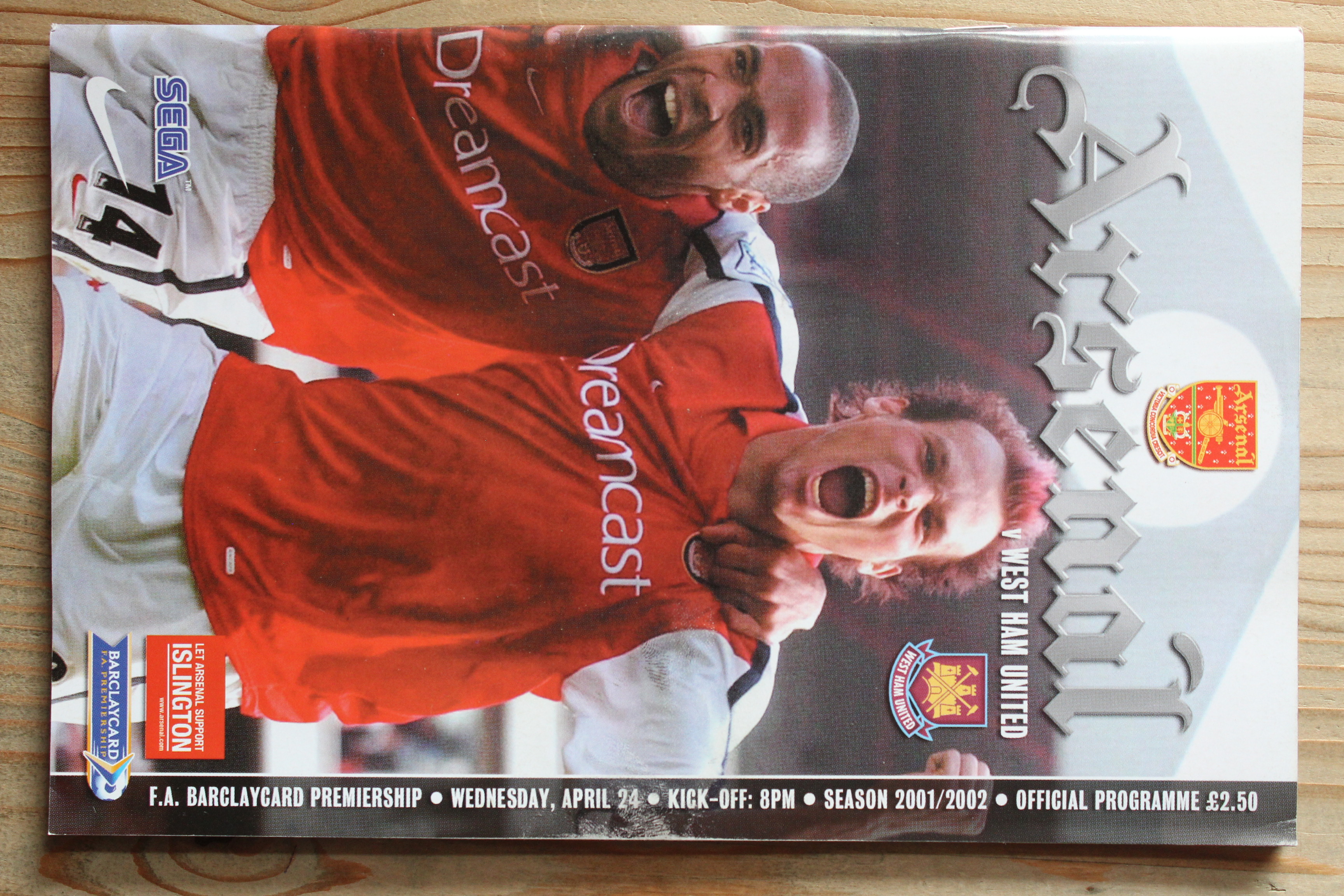 Arsenal FC v West Ham United FC