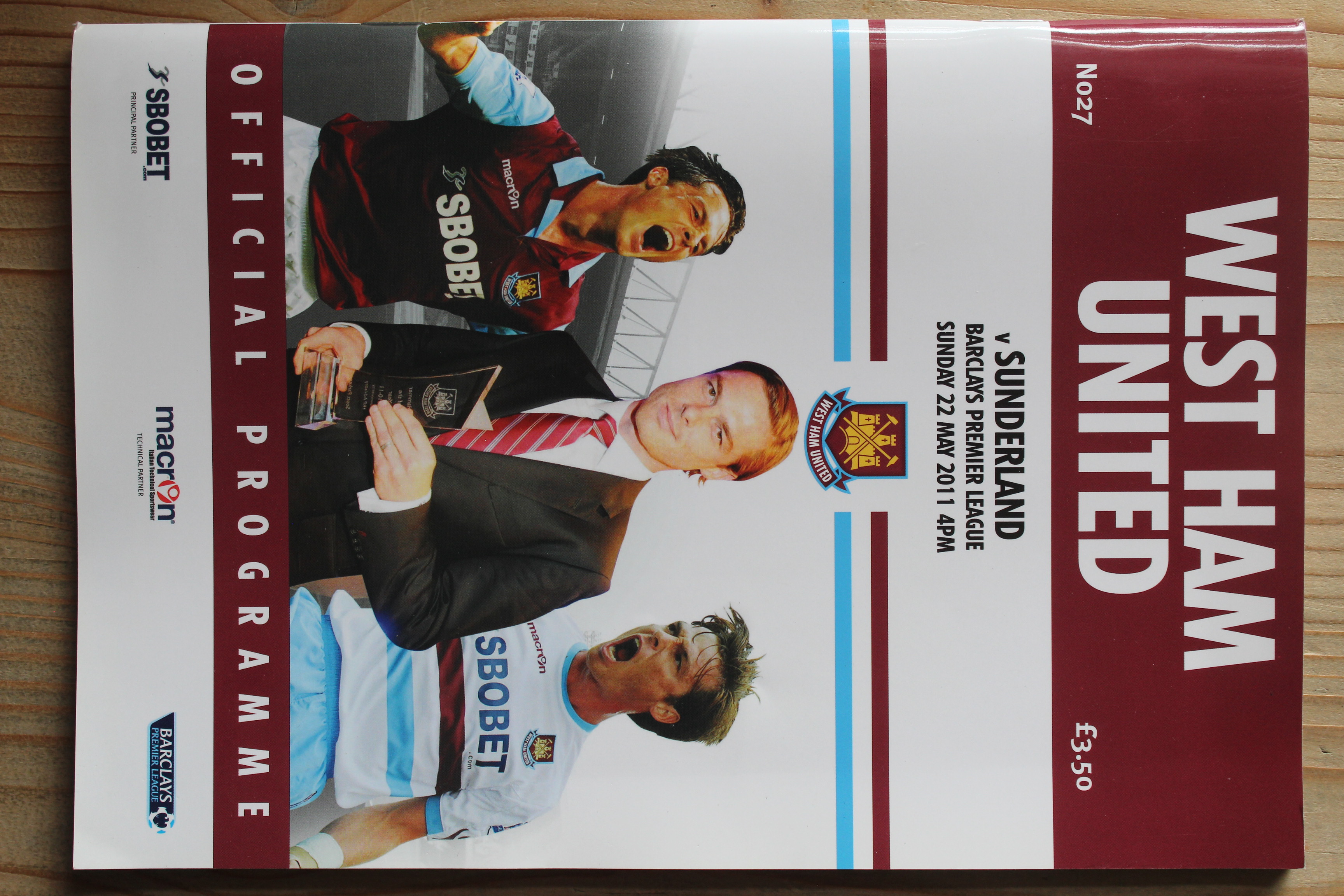 West Ham United FC v Sunderland FC
