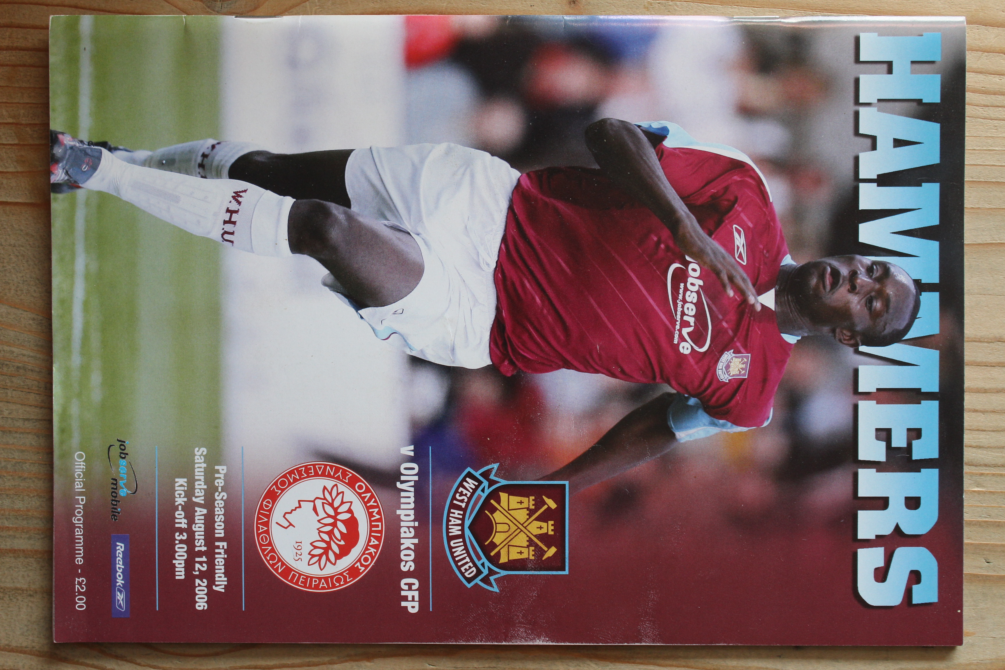 West Ham United FC v Olympiakos FC