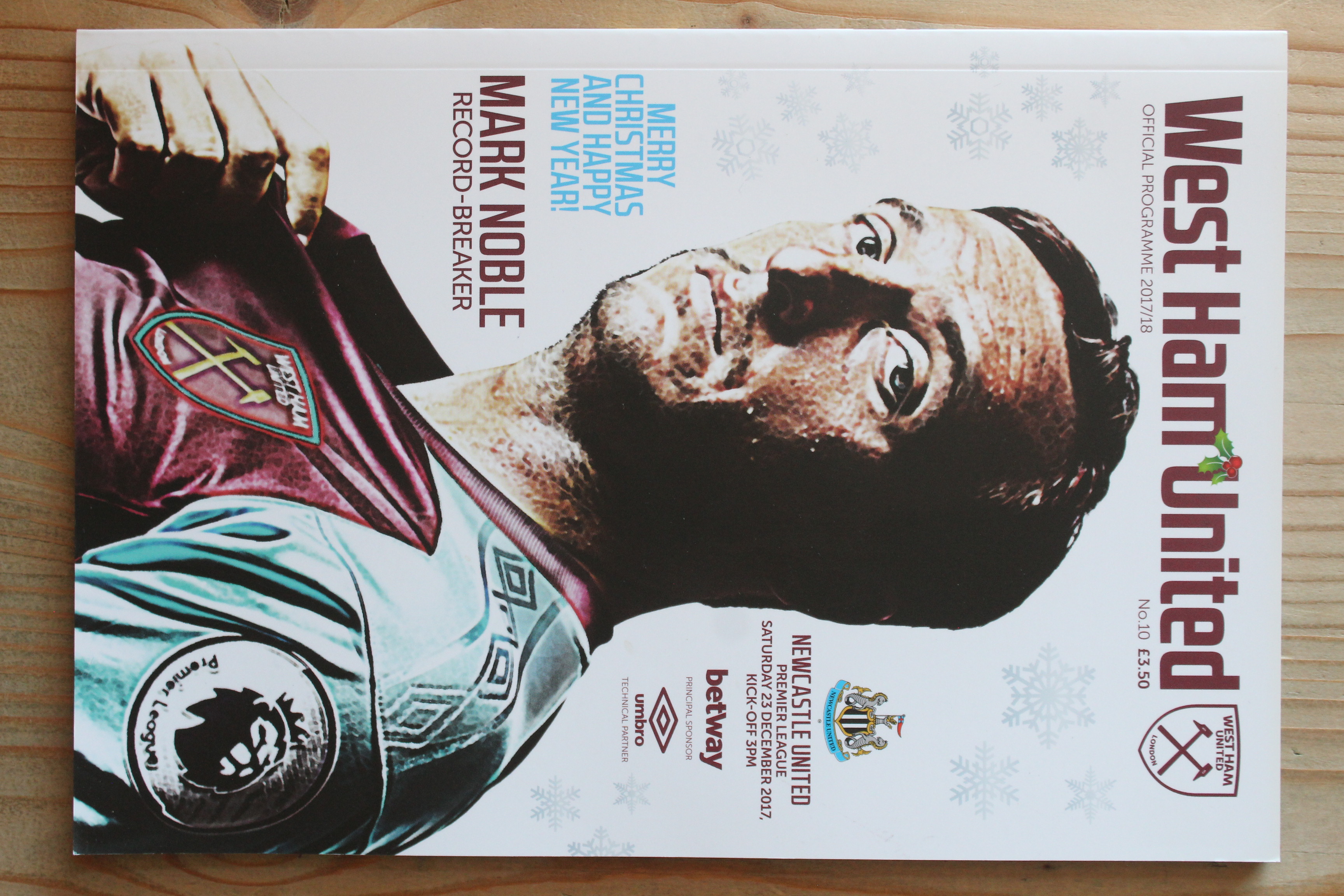 West Ham United FC v Newcastle United FC
