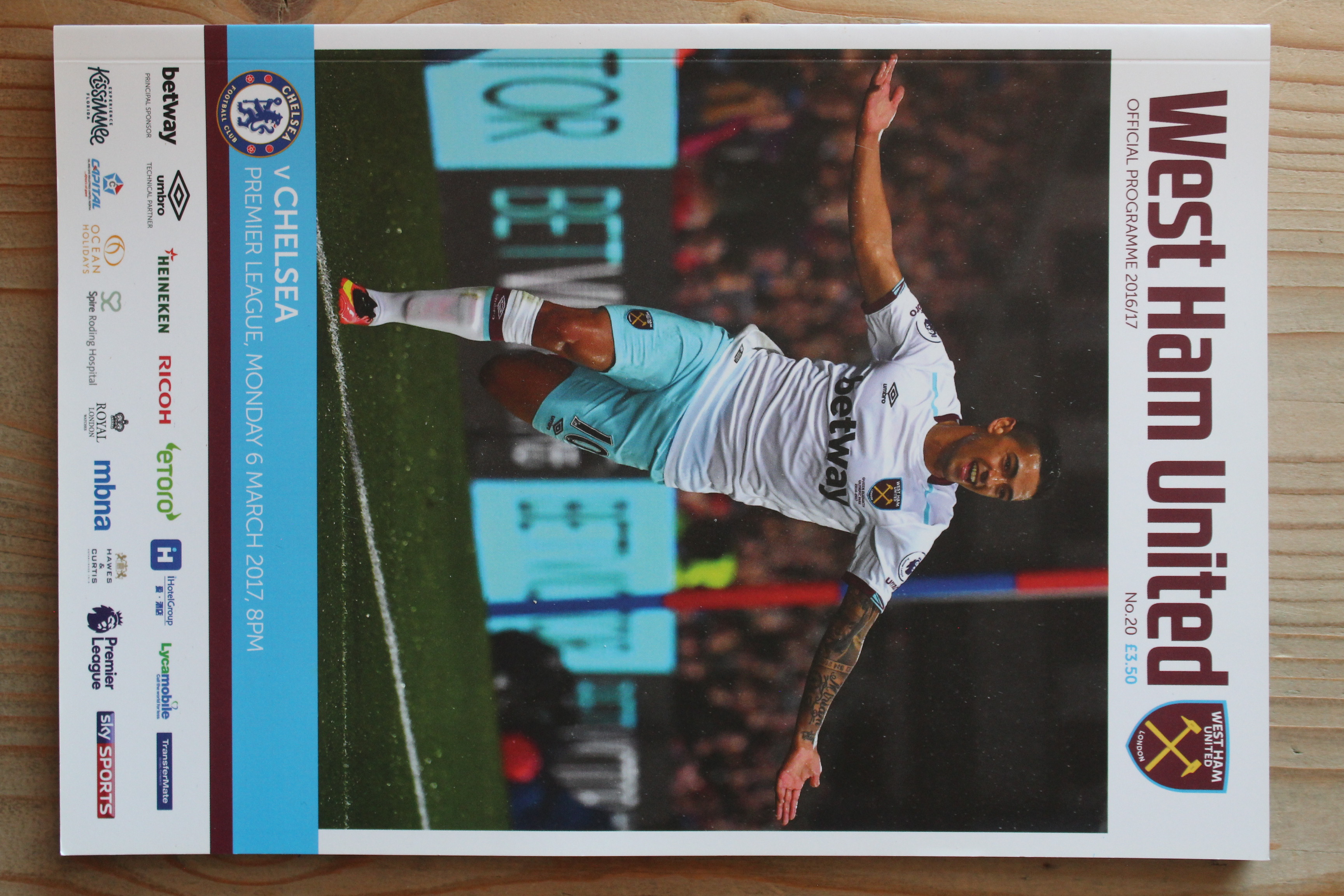 West Ham United FC v Chelsea FC