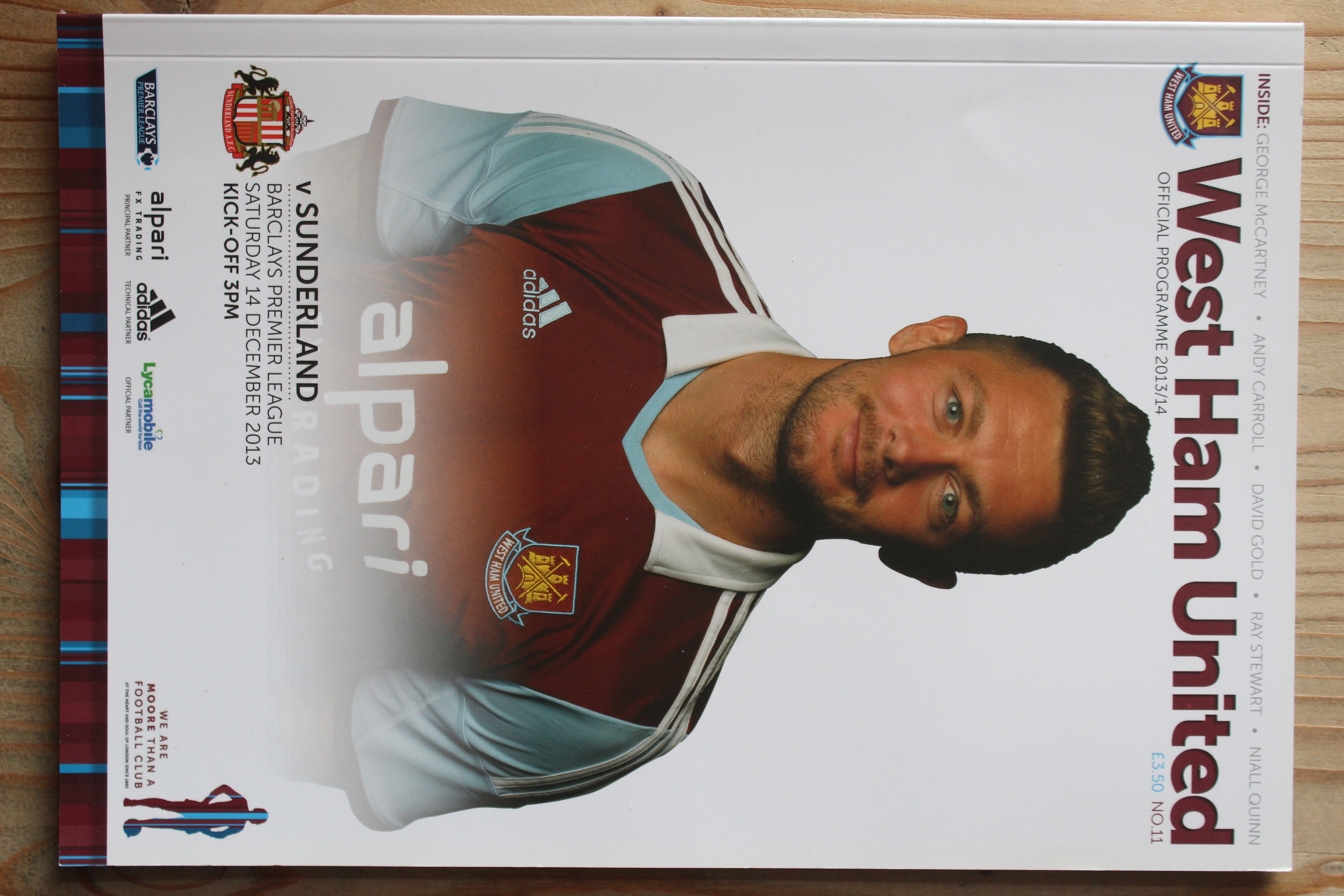 West Ham United FC v Sunderland FC