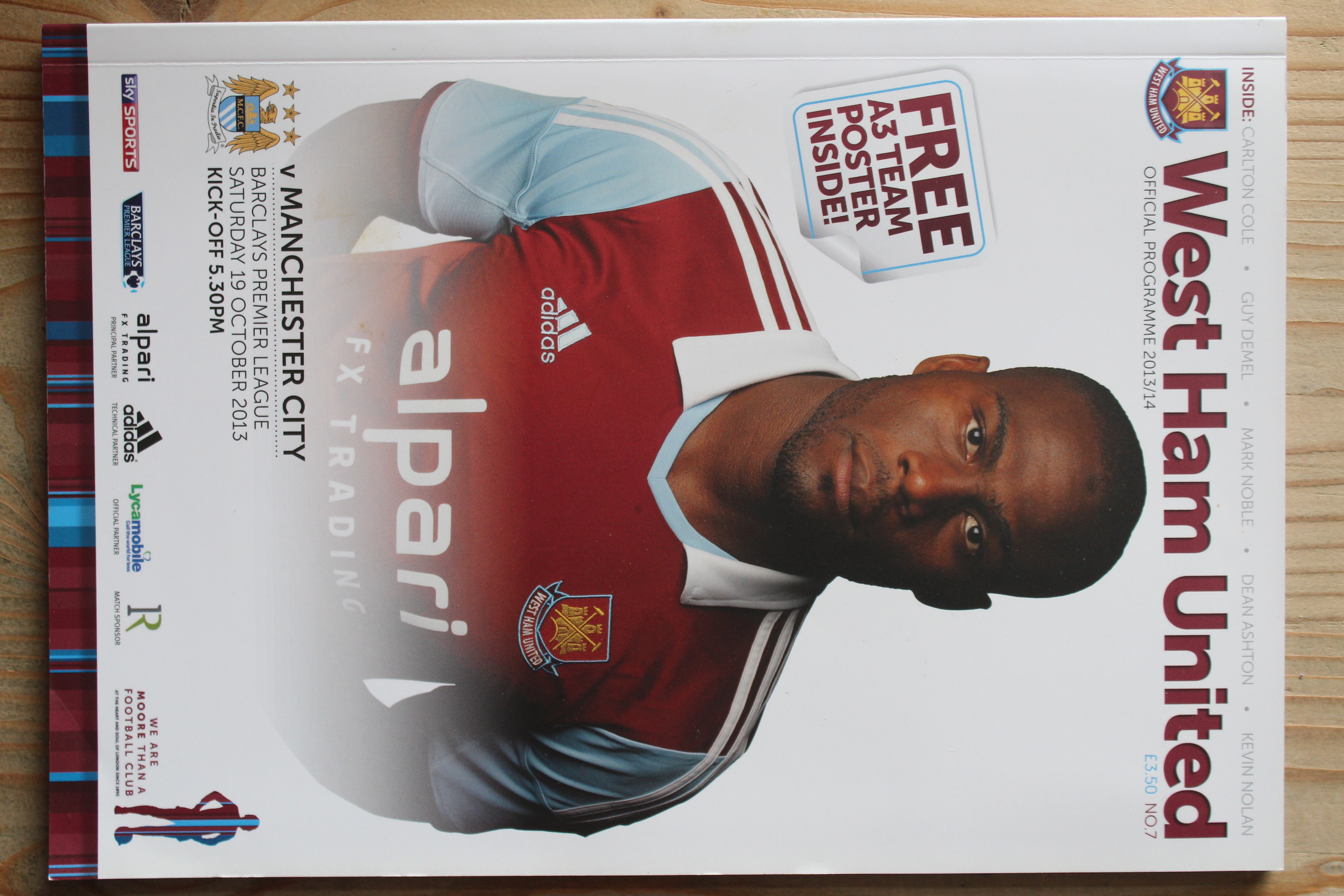 West Ham United FC v Manchester City FC
