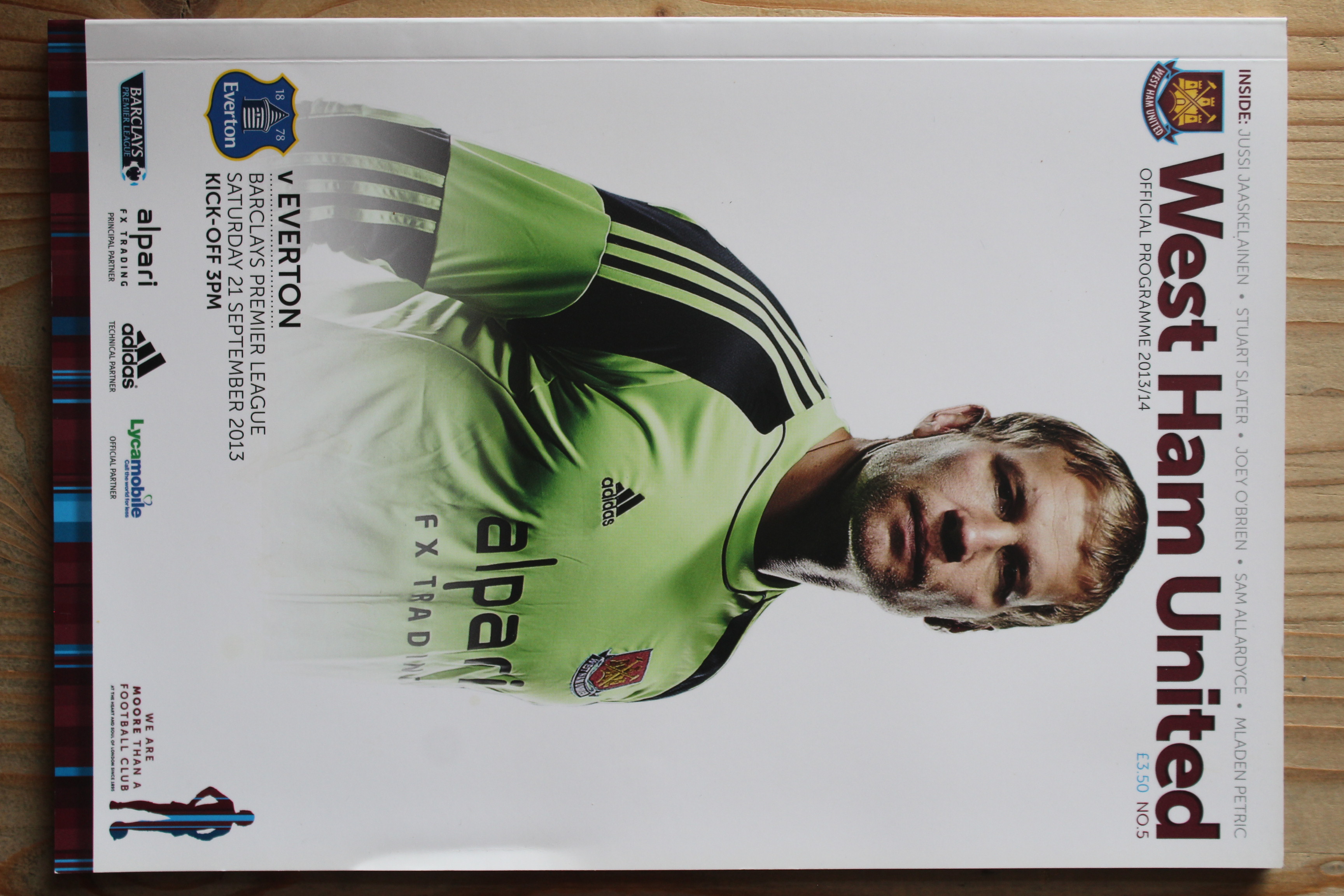 West Ham United FC v Everton FC