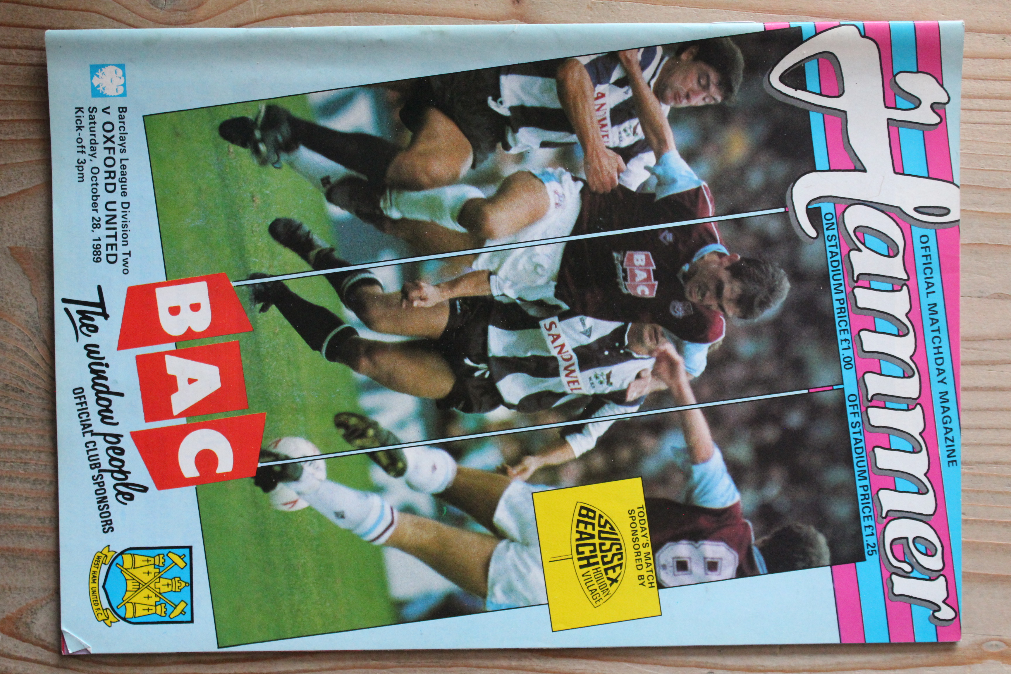 West Ham United FC v Oxford United FC