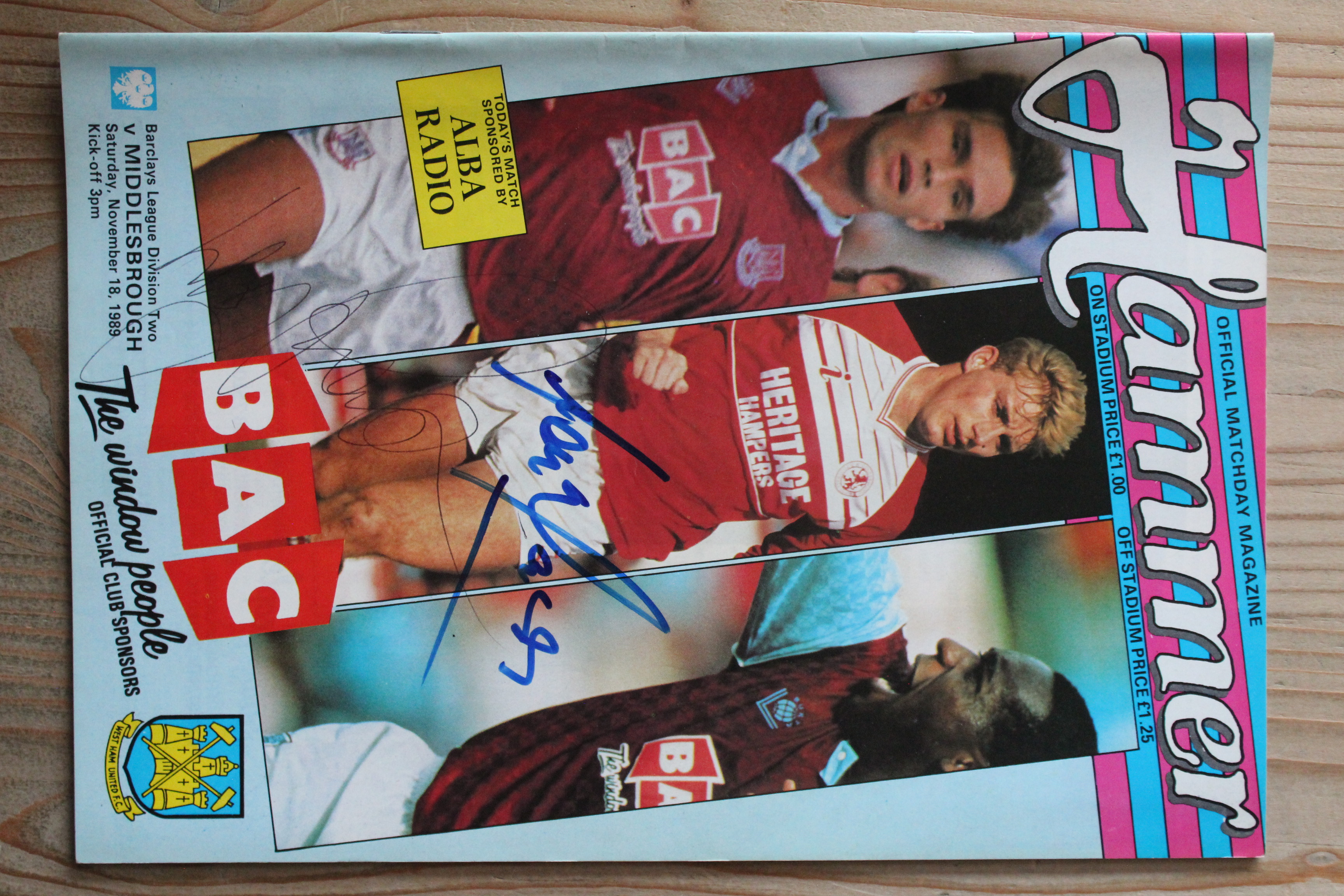 West Ham United FC v Middlesbrough FC
