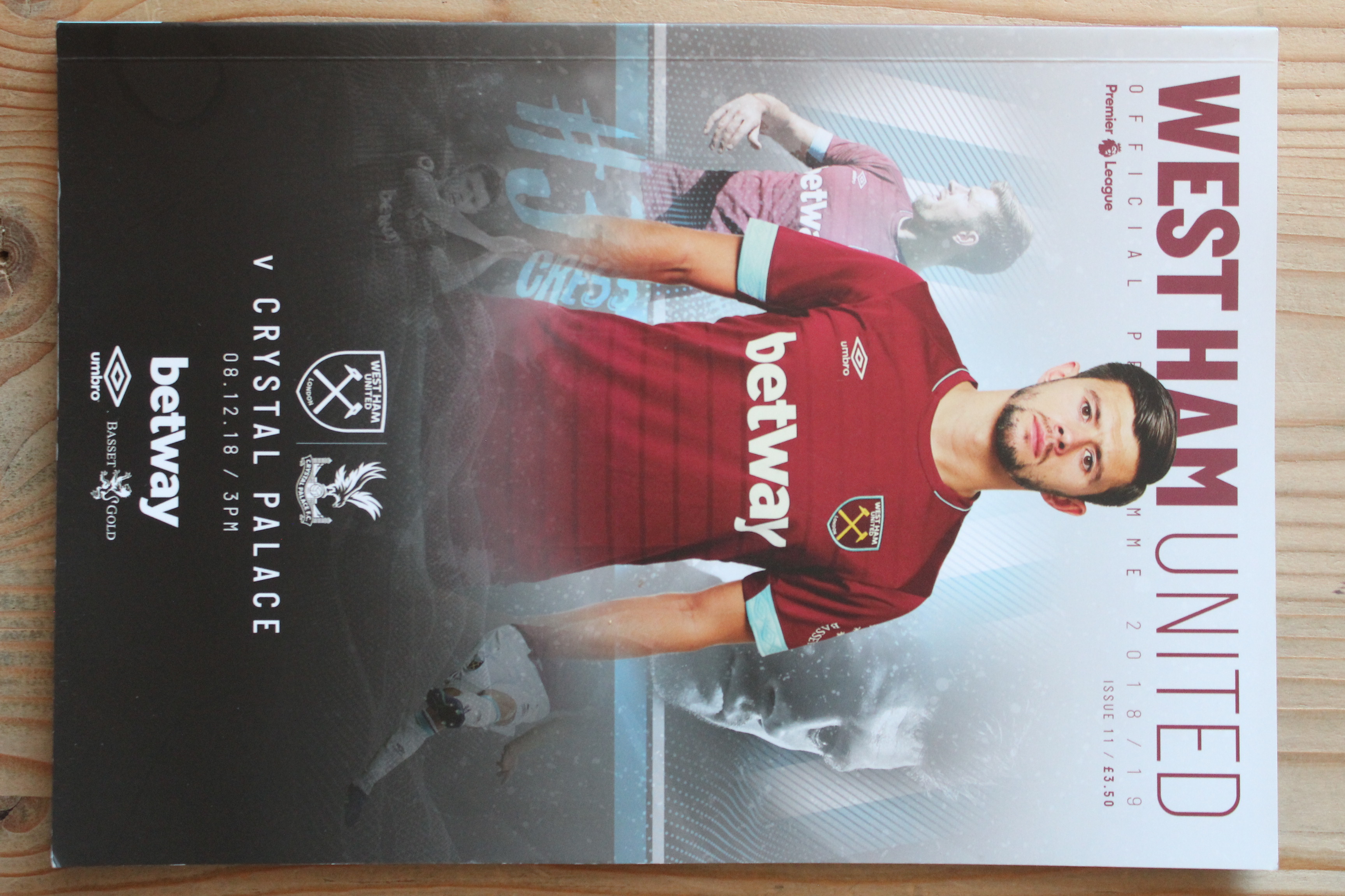 West Ham United FC v Crystal Palace FC