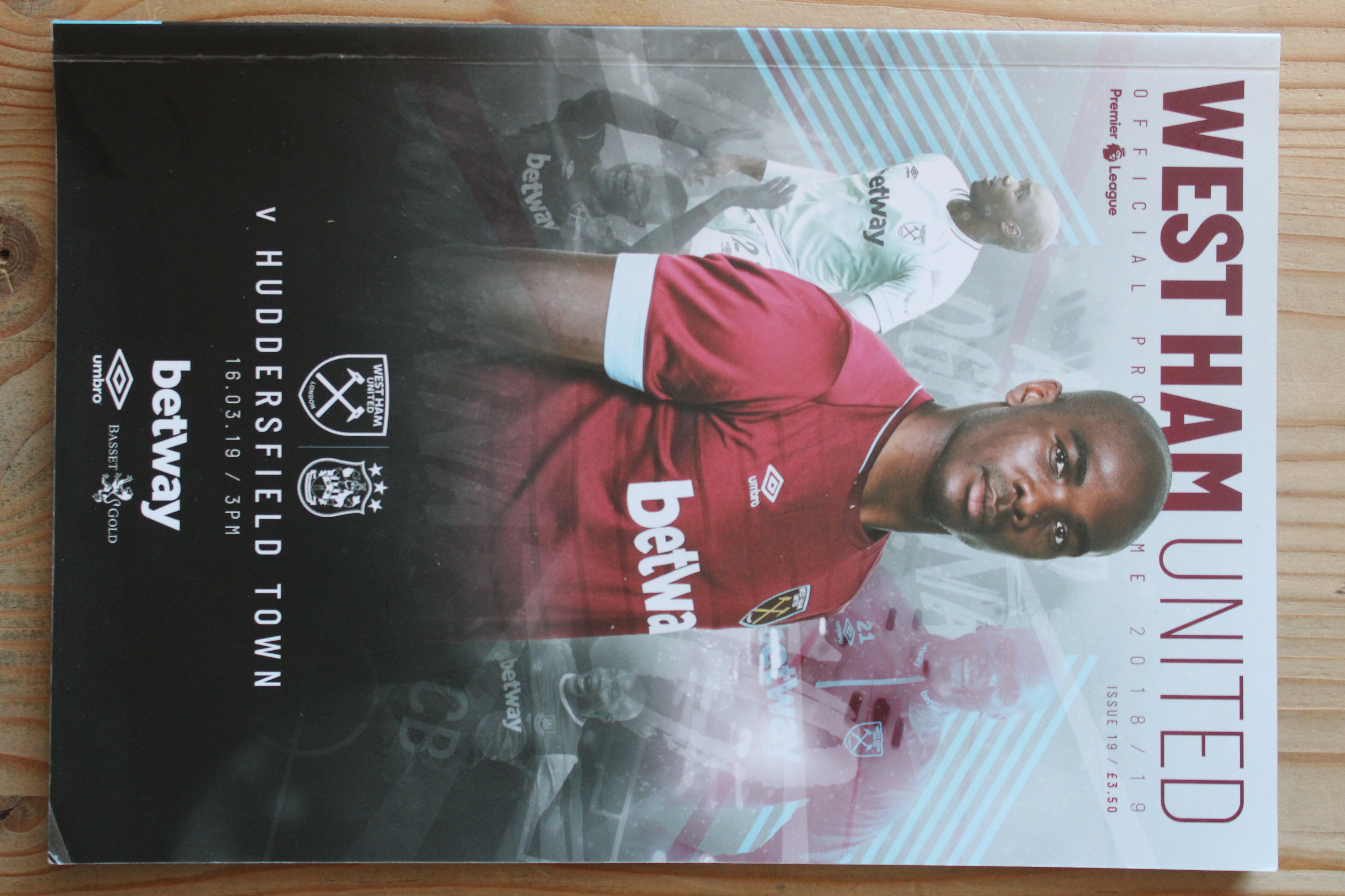 West Ham United FC v Huddersfield Town FC