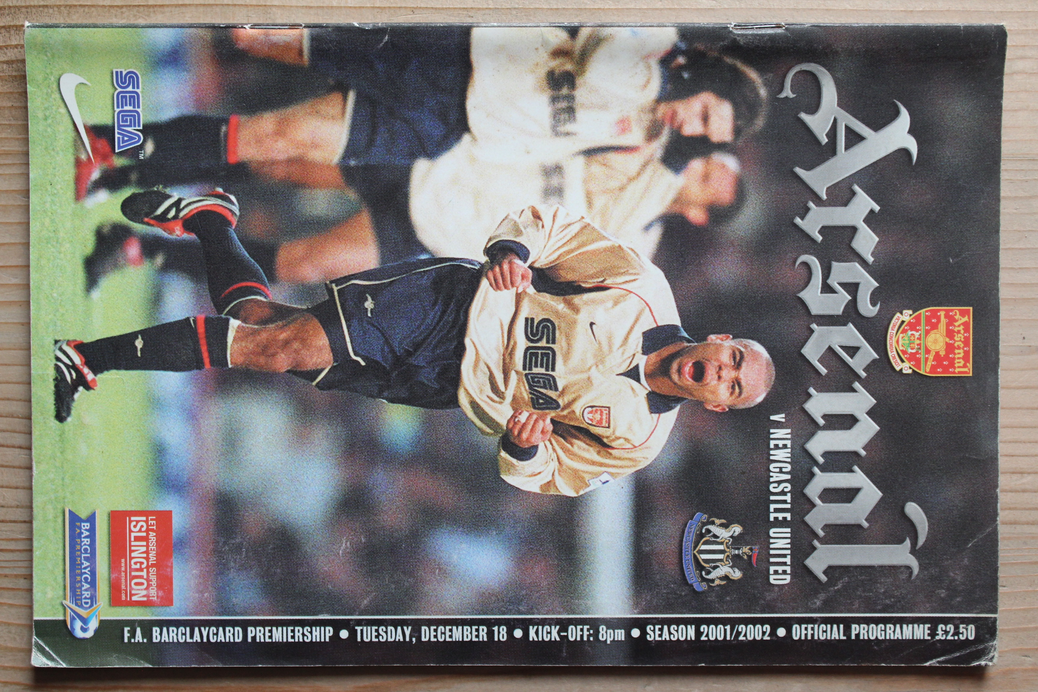 Arsenal FC v Newcastle United FC