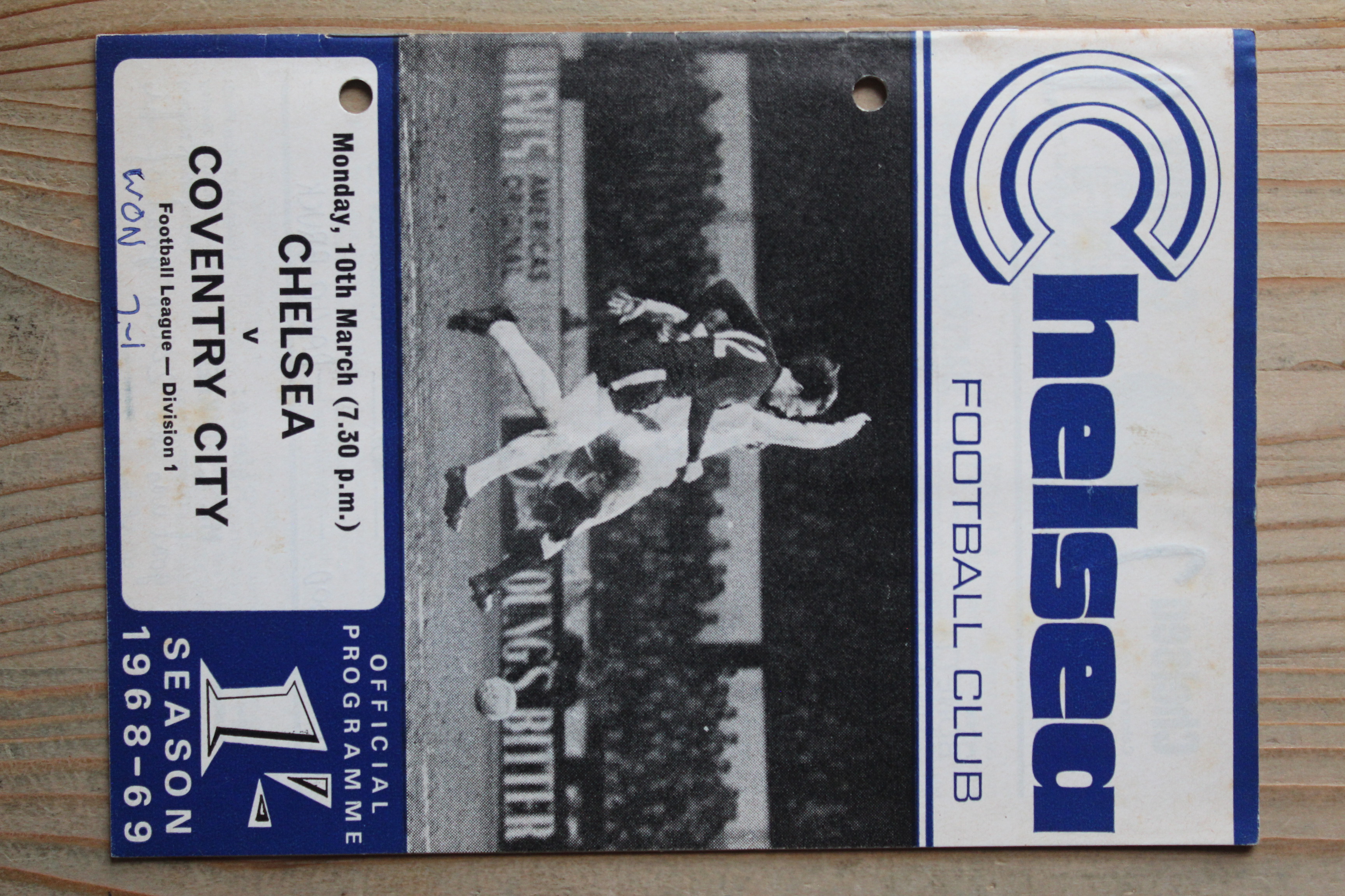 Chelsea FC v Coventry City FC