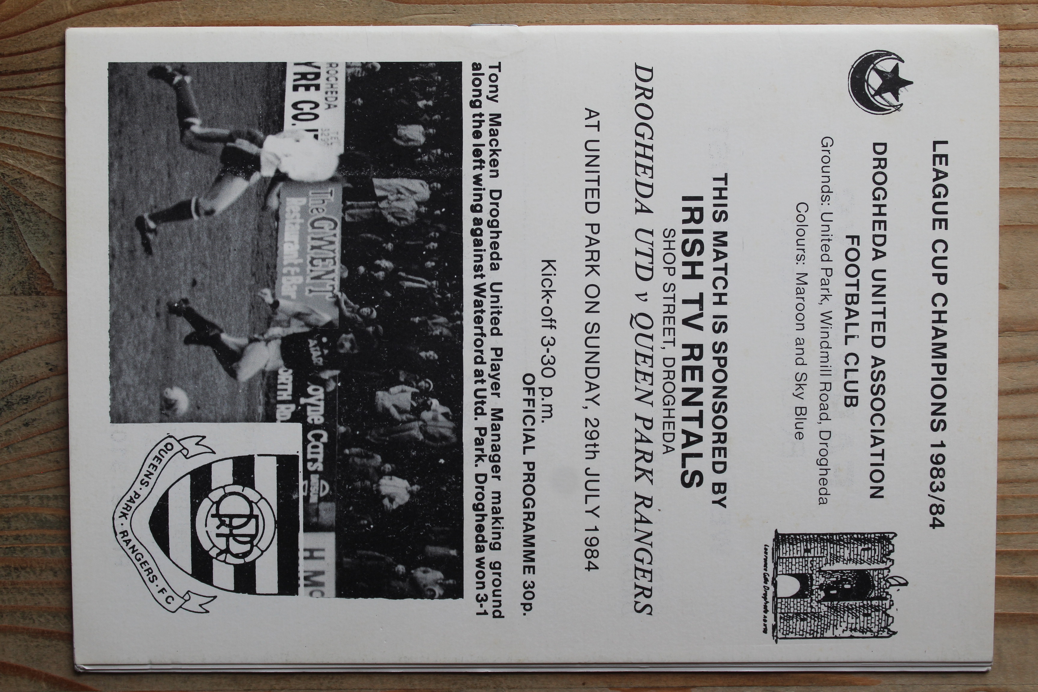 Drogheda United (Ireland) v Queens Park Rangers FC
