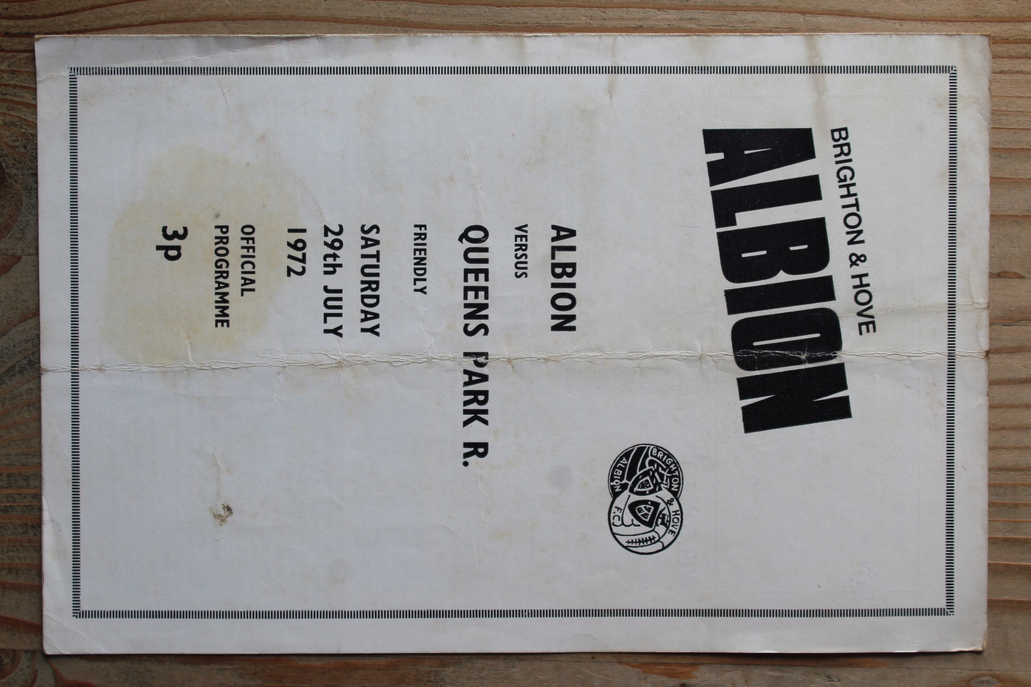 Brighton & Hove Albion FC v Queens Park Rangers FC