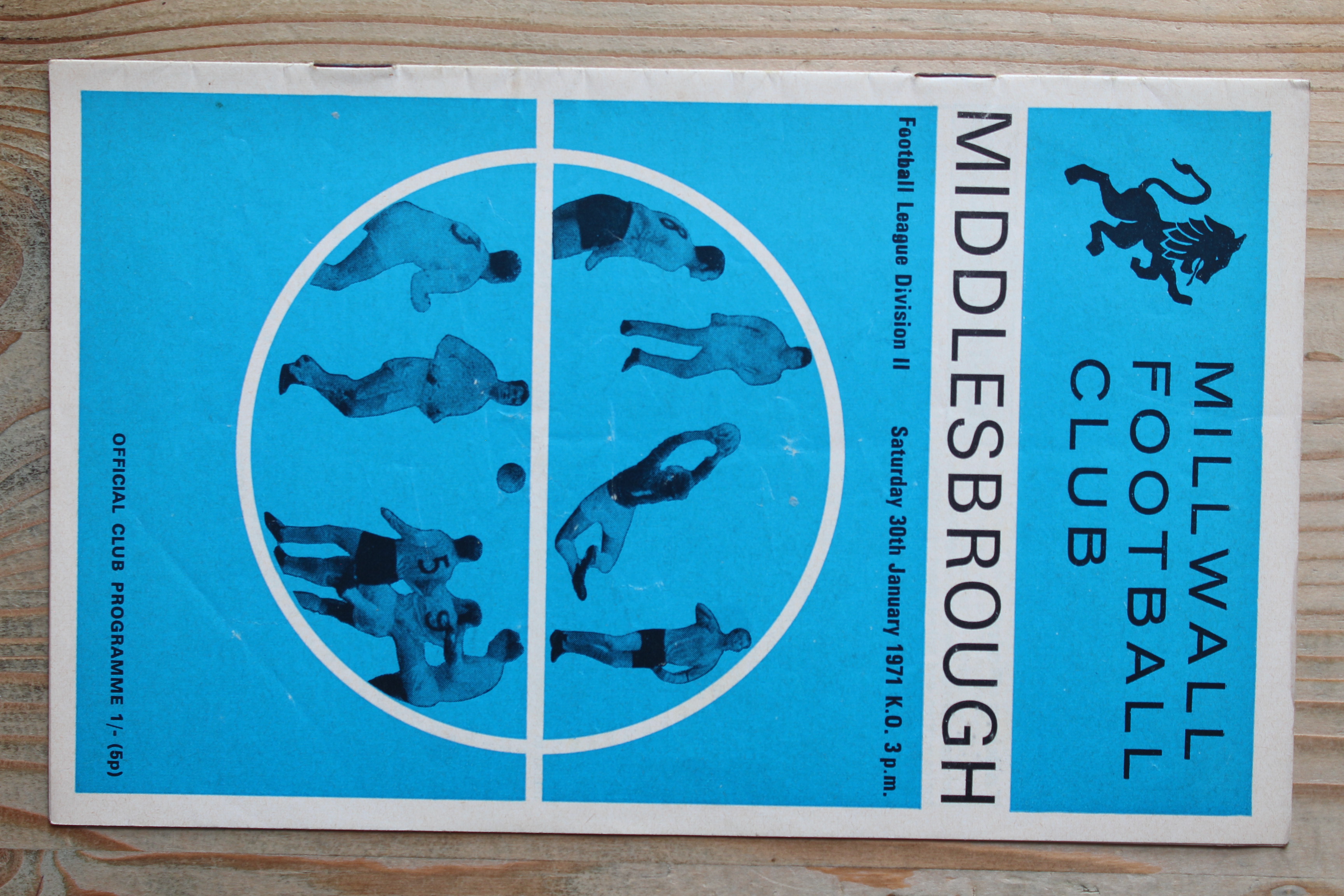 Millwall FC v Middlesbrough FC