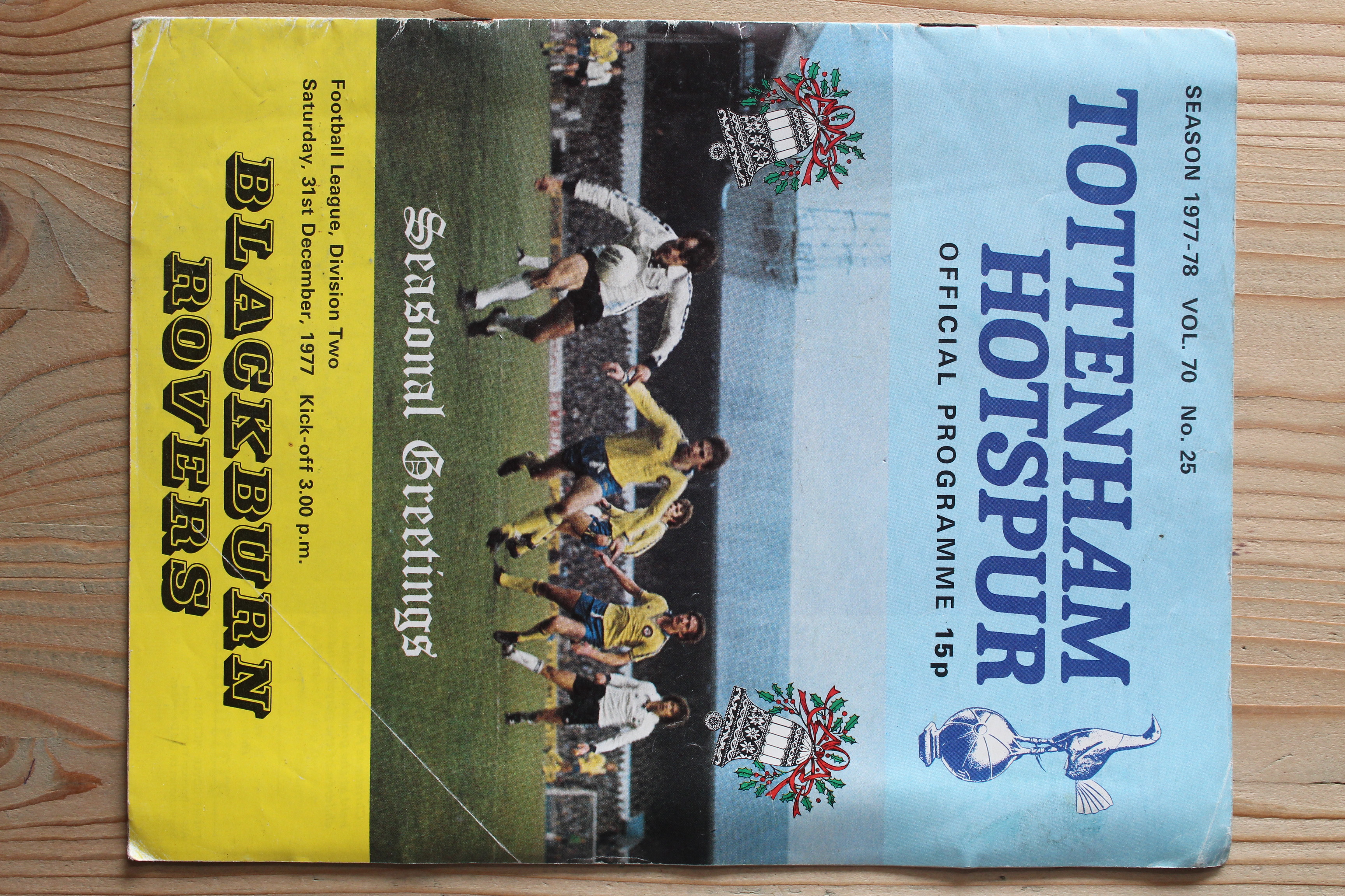 Tottenham Hotspur FC v Blackburn Rovers FC