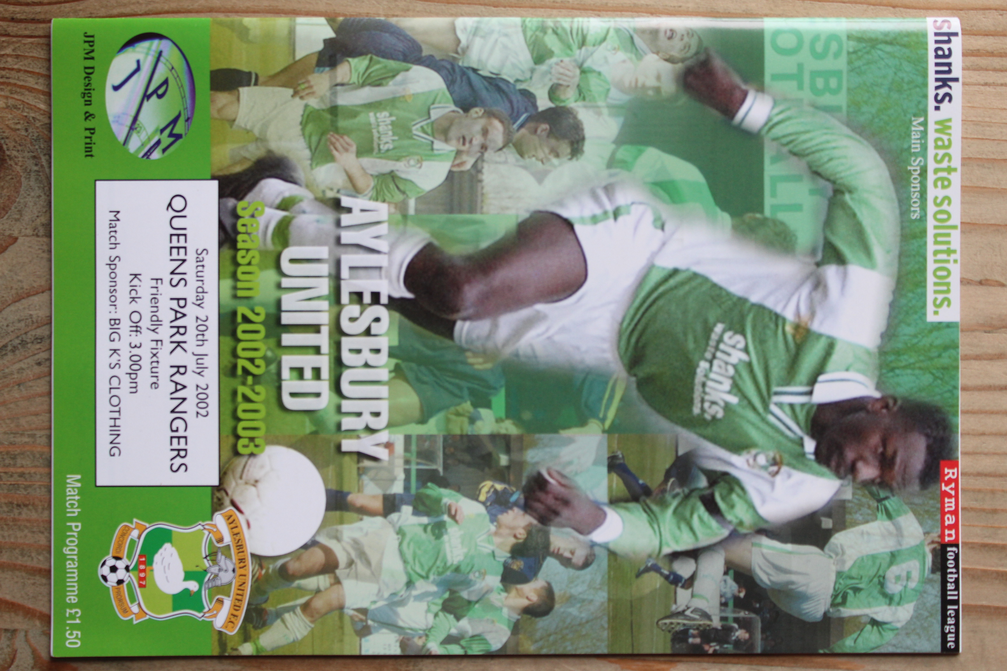 Aylesbury United v Queens Park Rangers FC