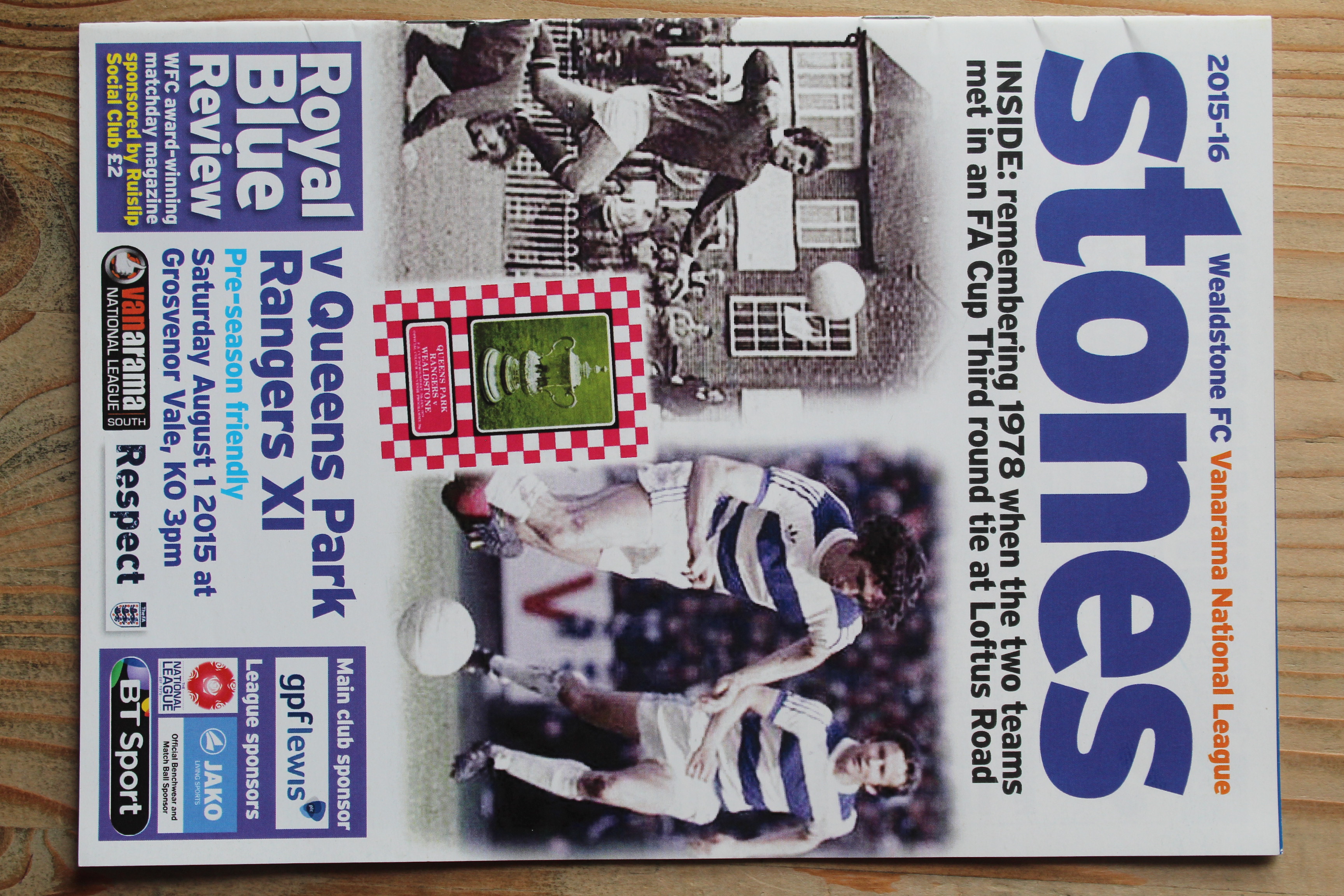 Wealdstone v Queens Park Rangers Select XI