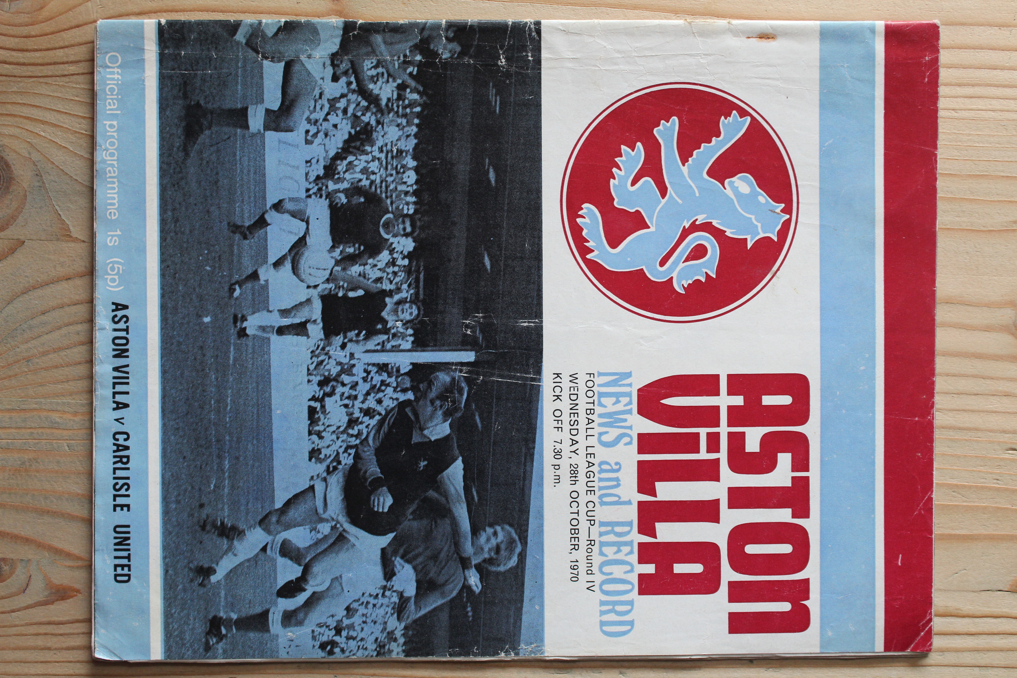 Aston Villa FC v Carlisle United FC