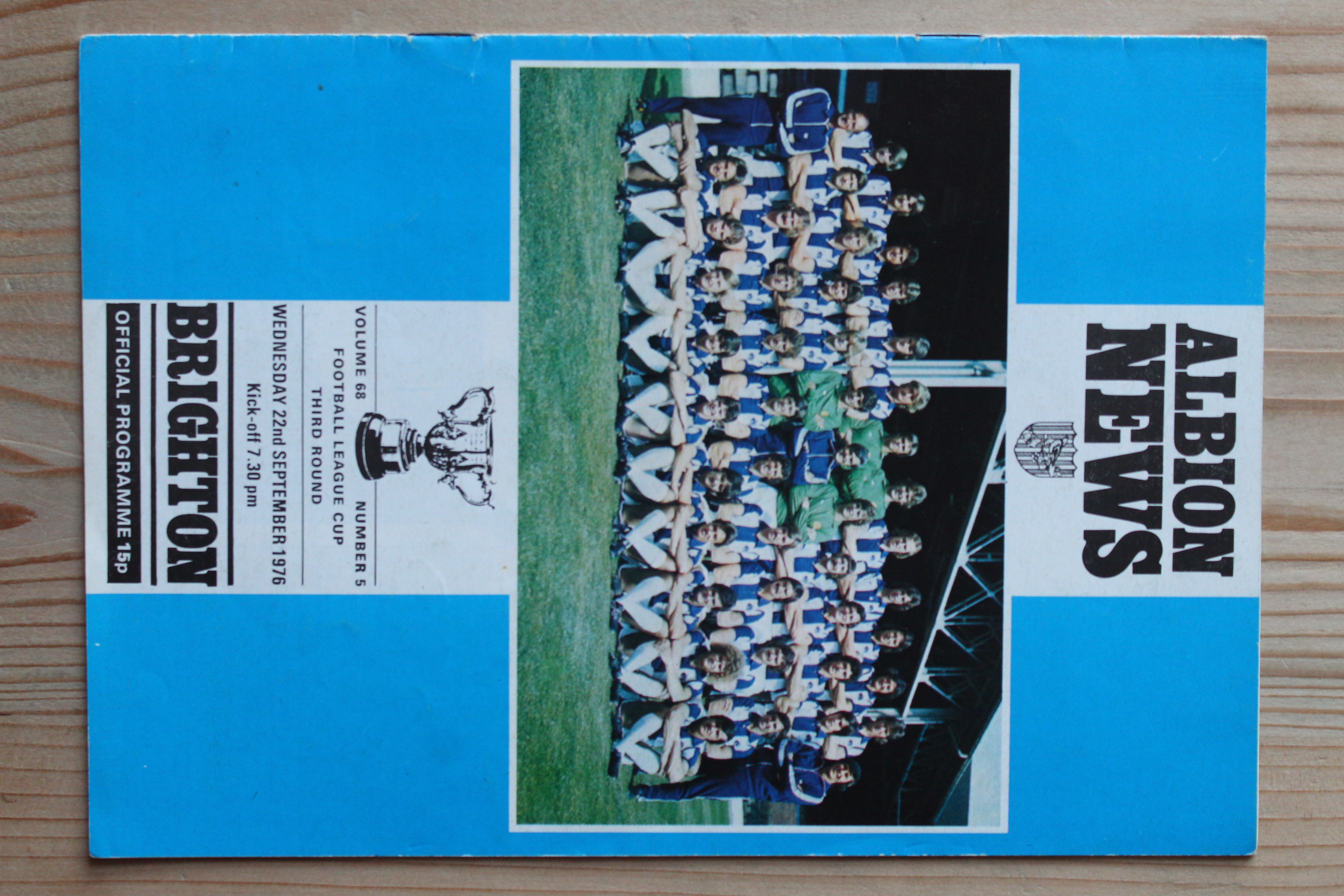 West Bromwich Albion FC  v Brighton & Hove Albion FC
