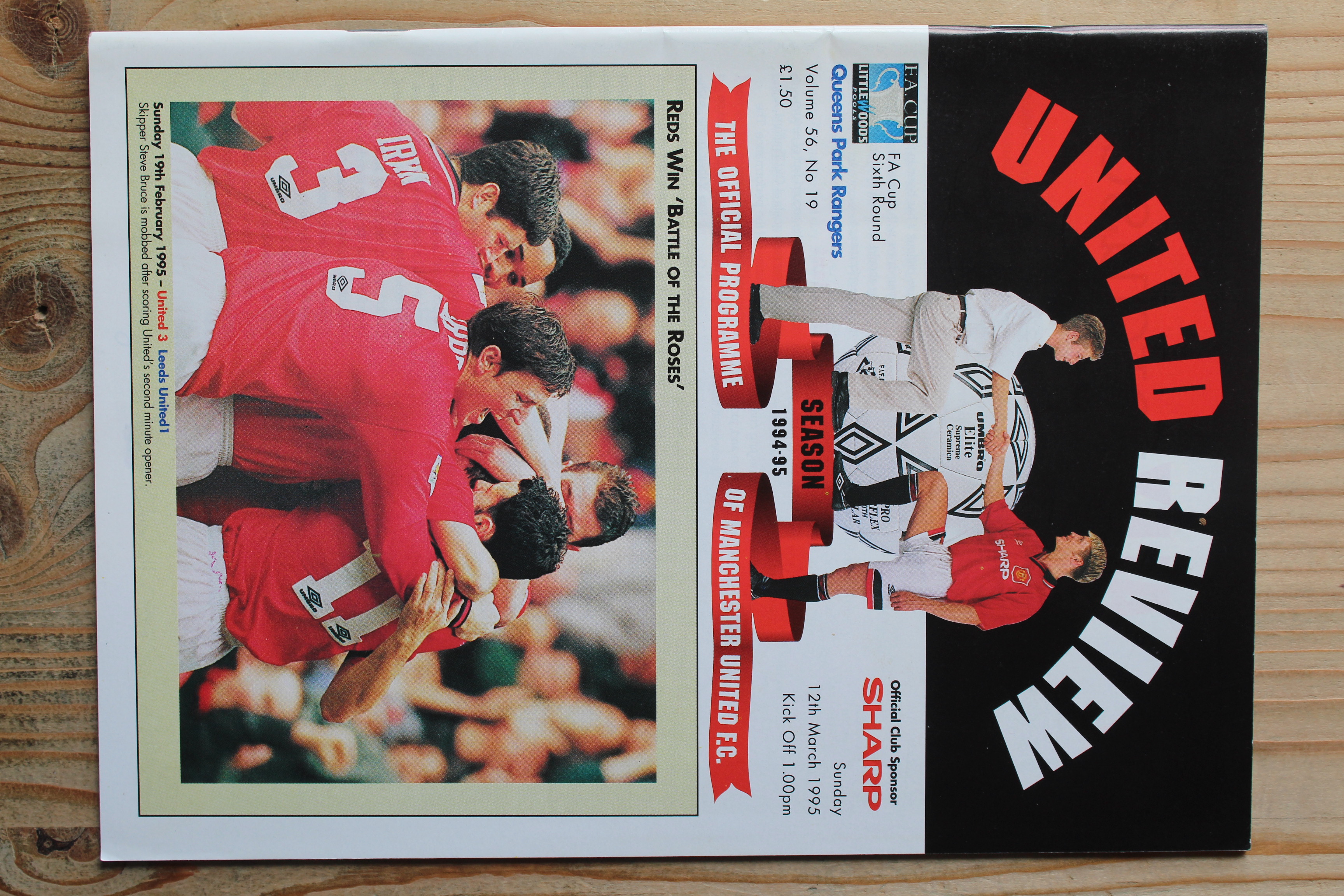 Manchester United FC v Queens Park Rangers FC