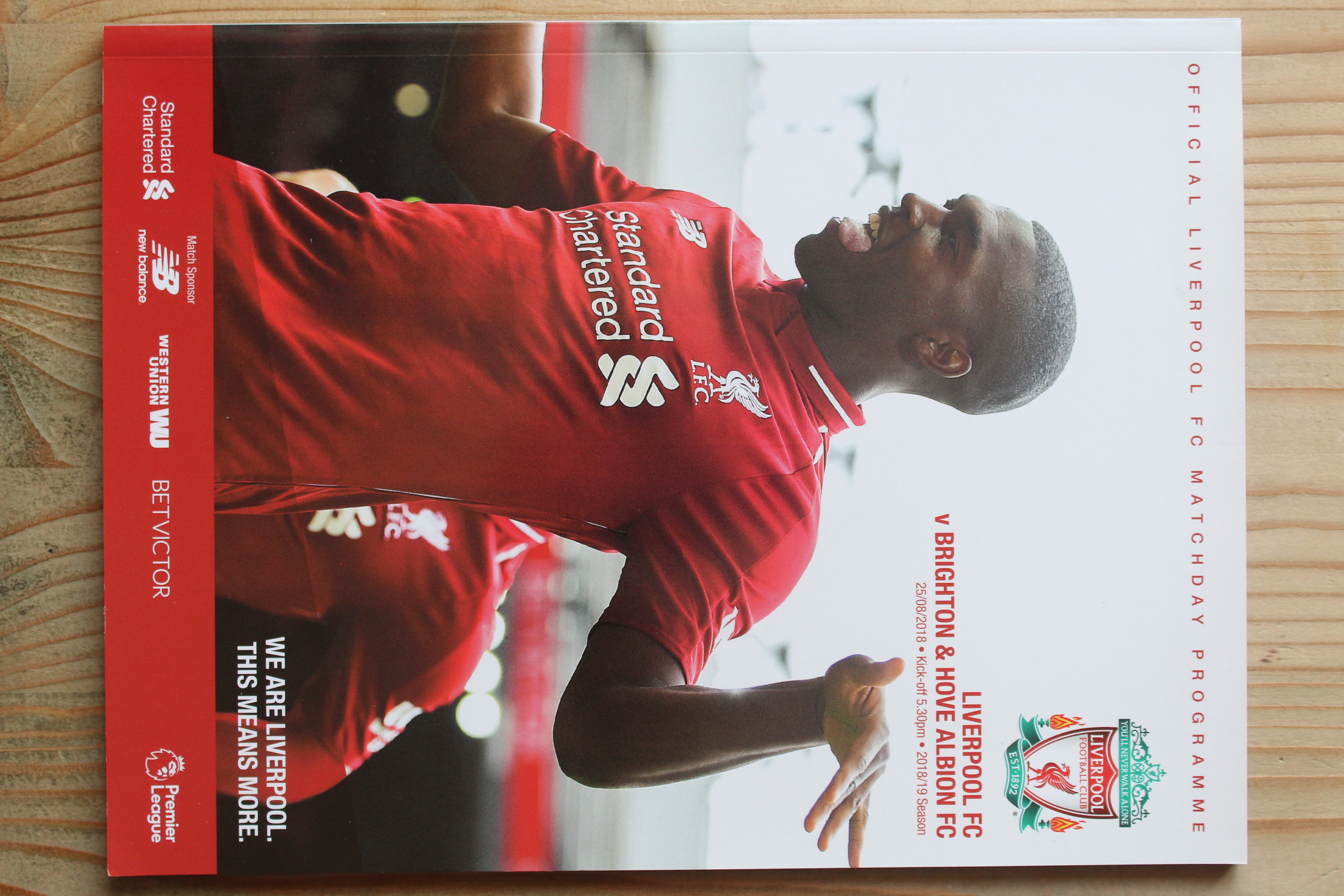 Liverpool FC v Brighton & Hove Albion FC