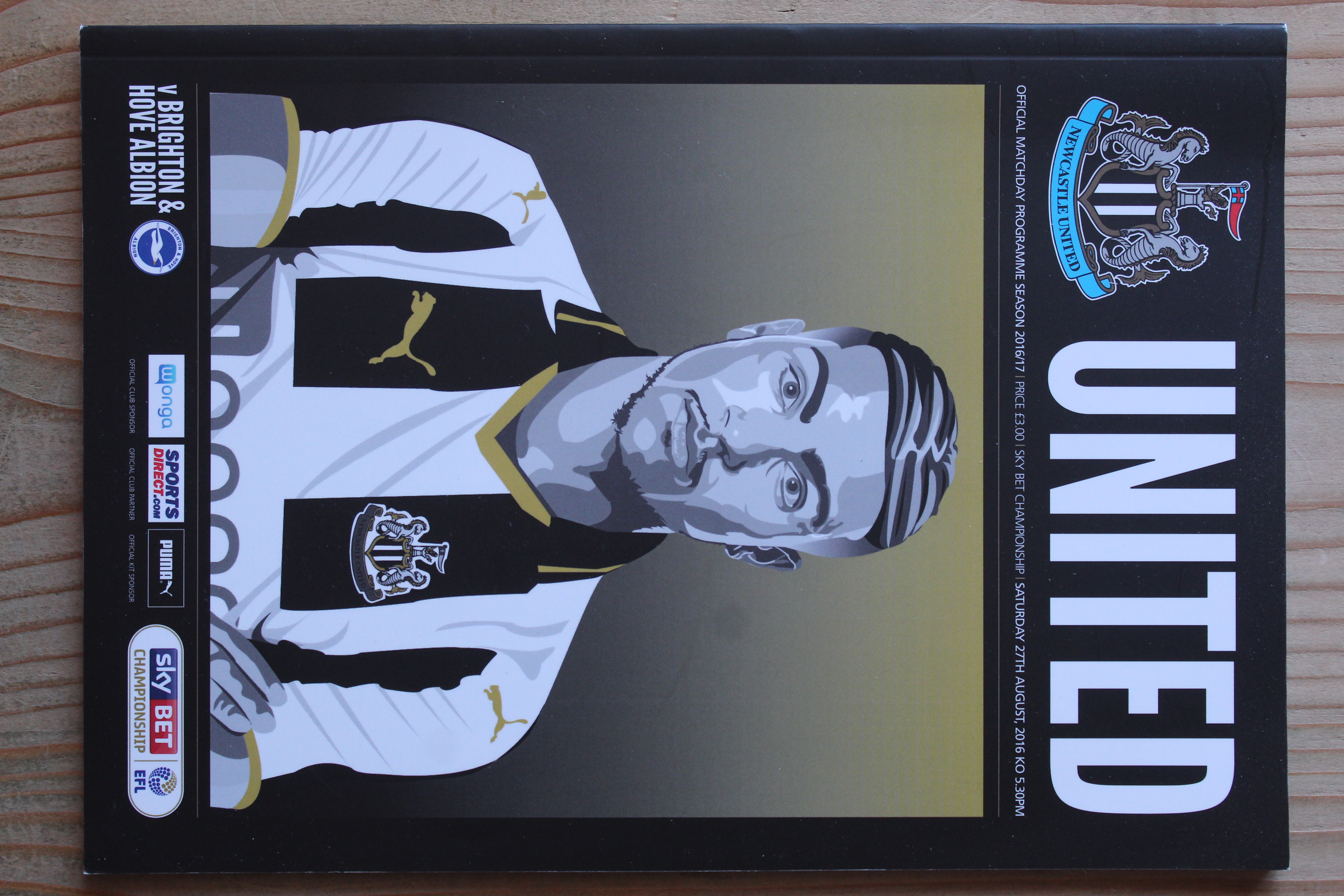 Newcastle United FC v Brighton & Hove Albion FC