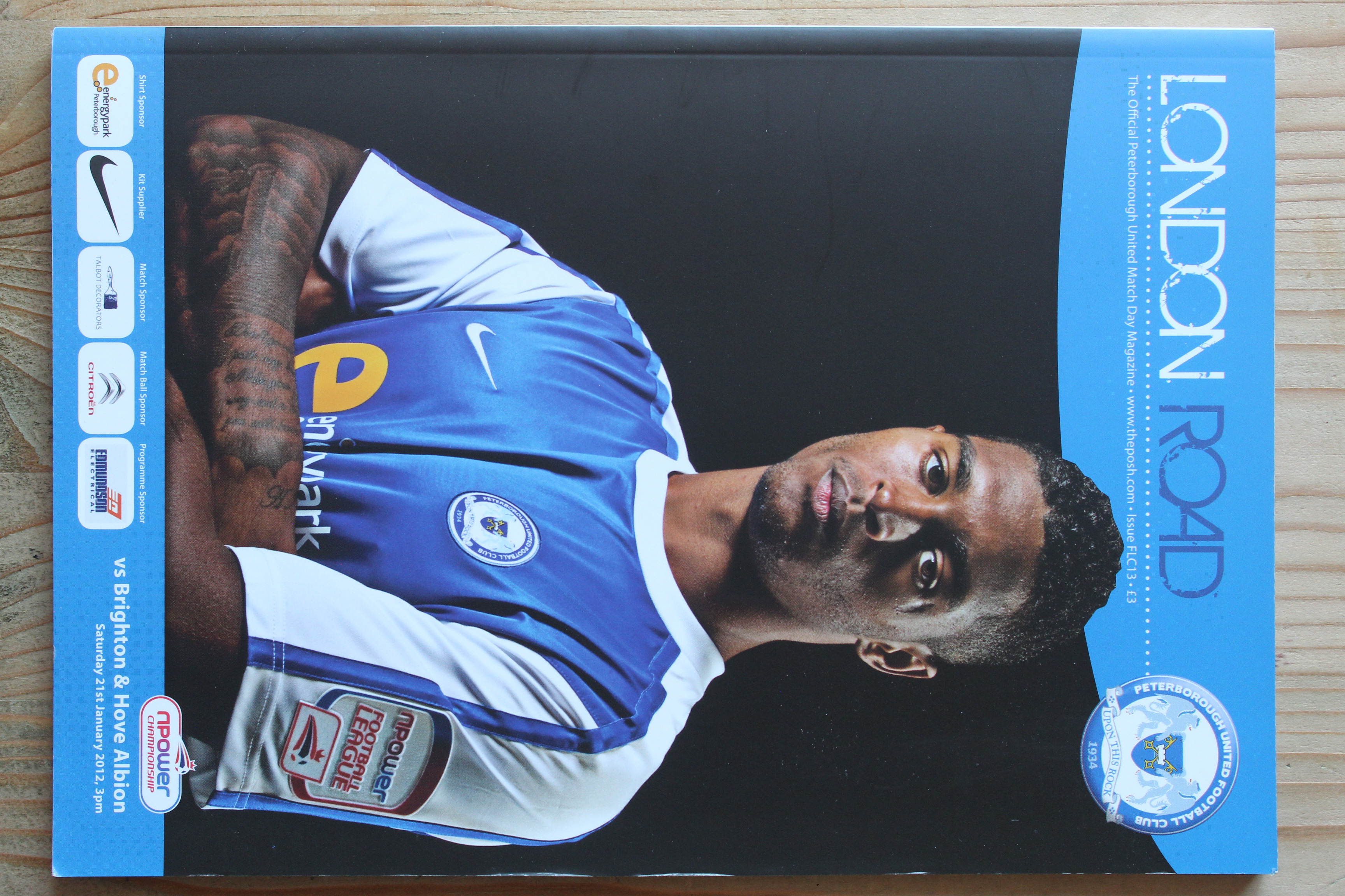 Peterborough United FC v Brighton & Hove Albion FC