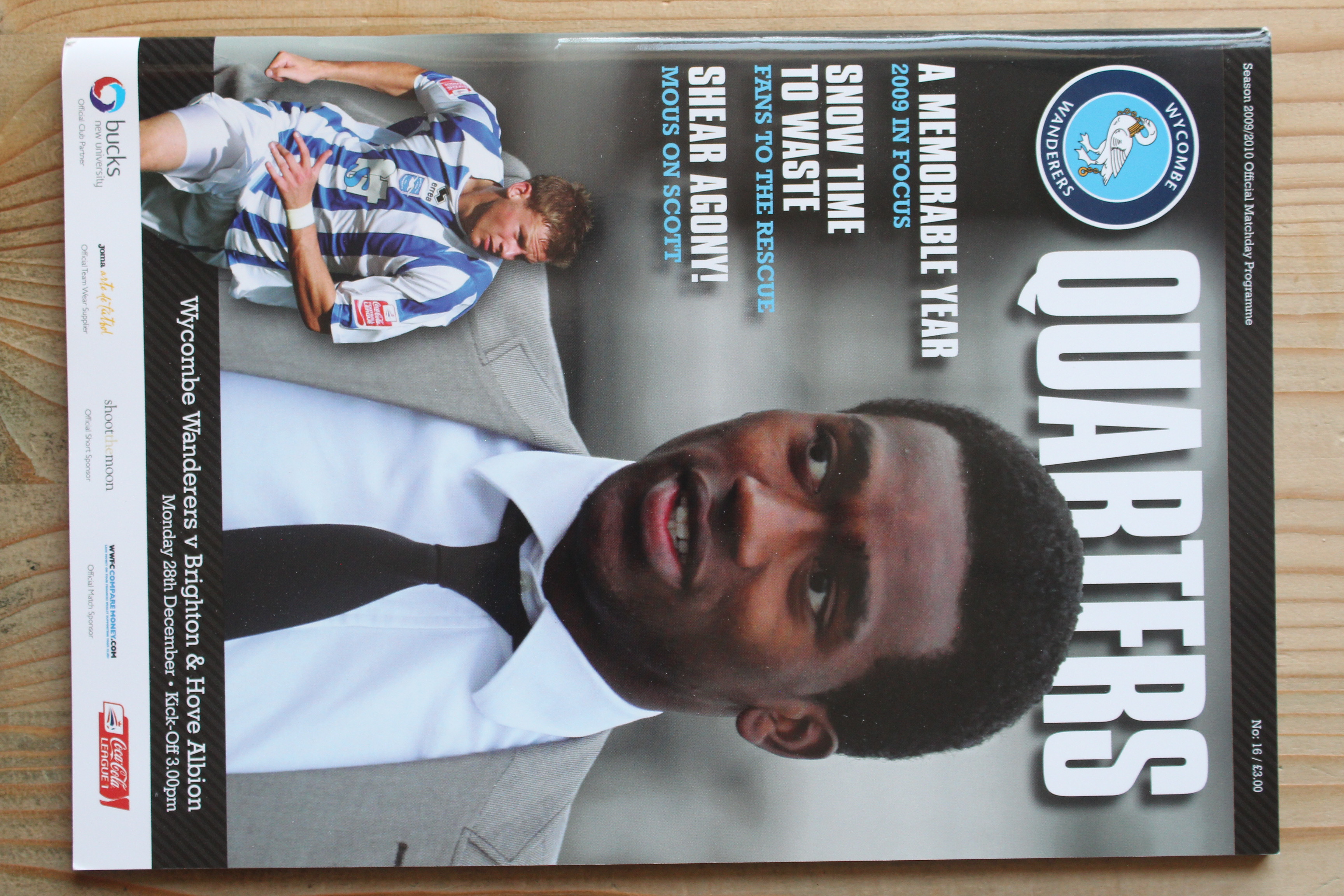 Wycombe Wanderers FC v Brighton & Hove Albion FC