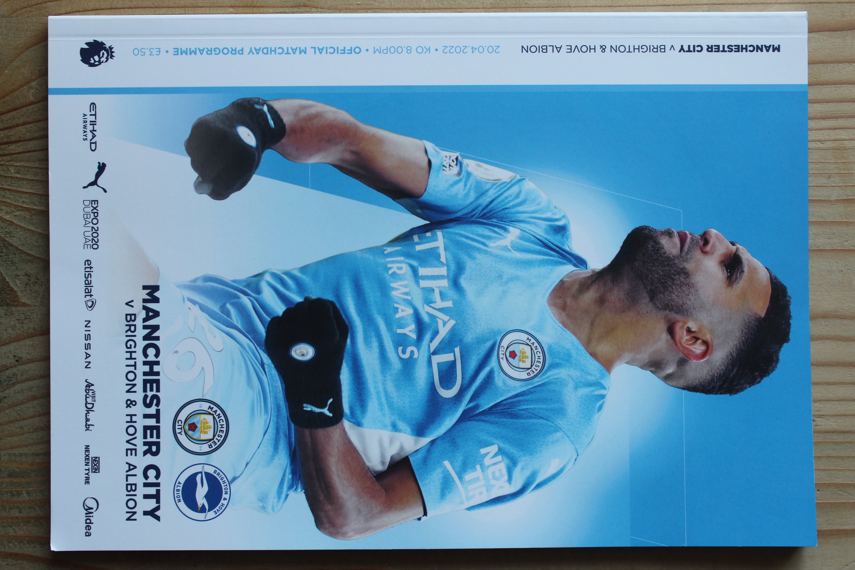 Manchester City FC v Brighton & Hove Albion FC