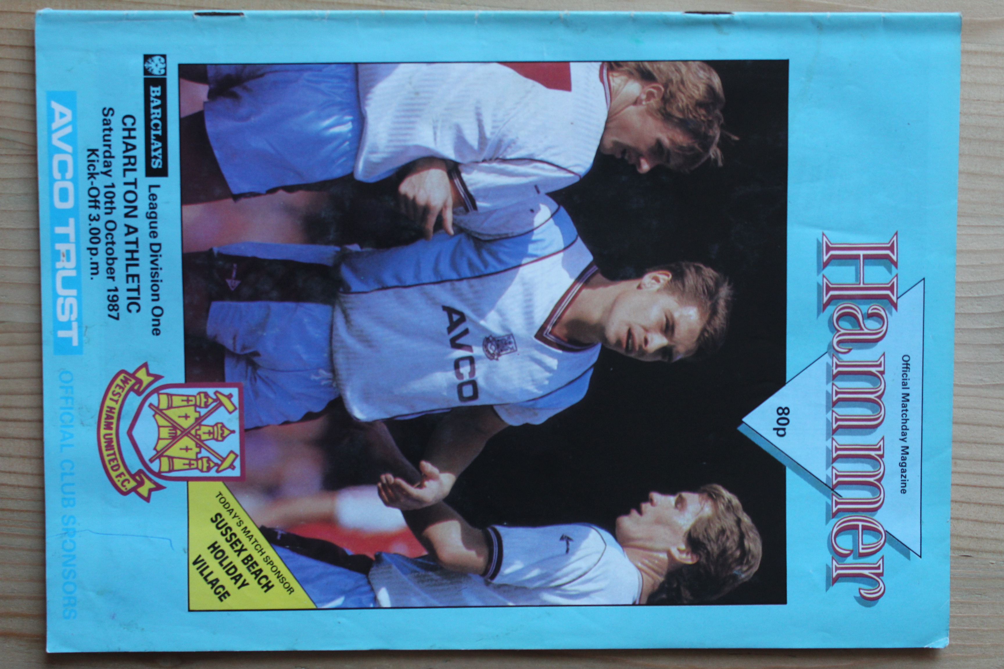 West Ham United FC v Charlton Athletic FC