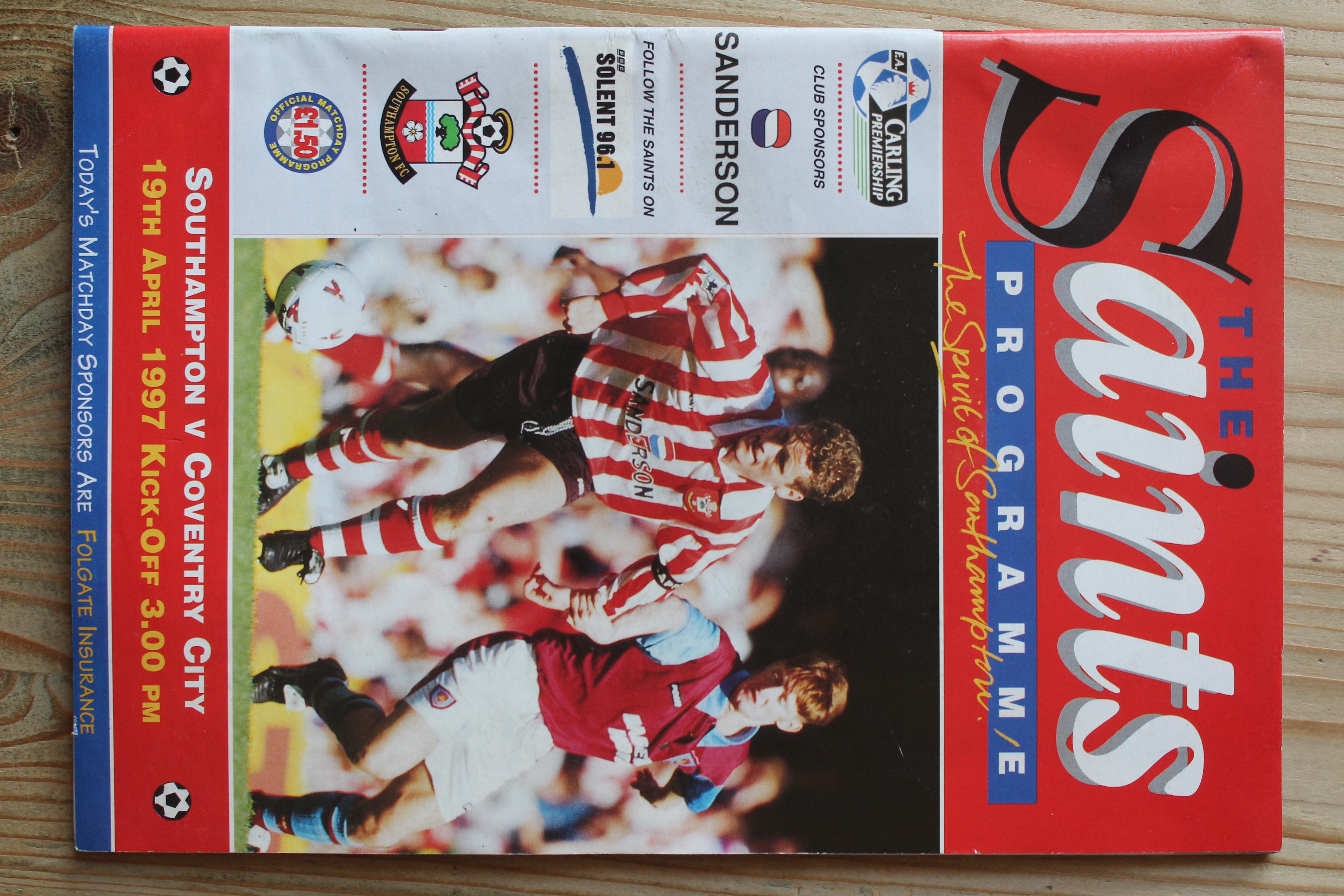 Southampton FC v Coventry City FC