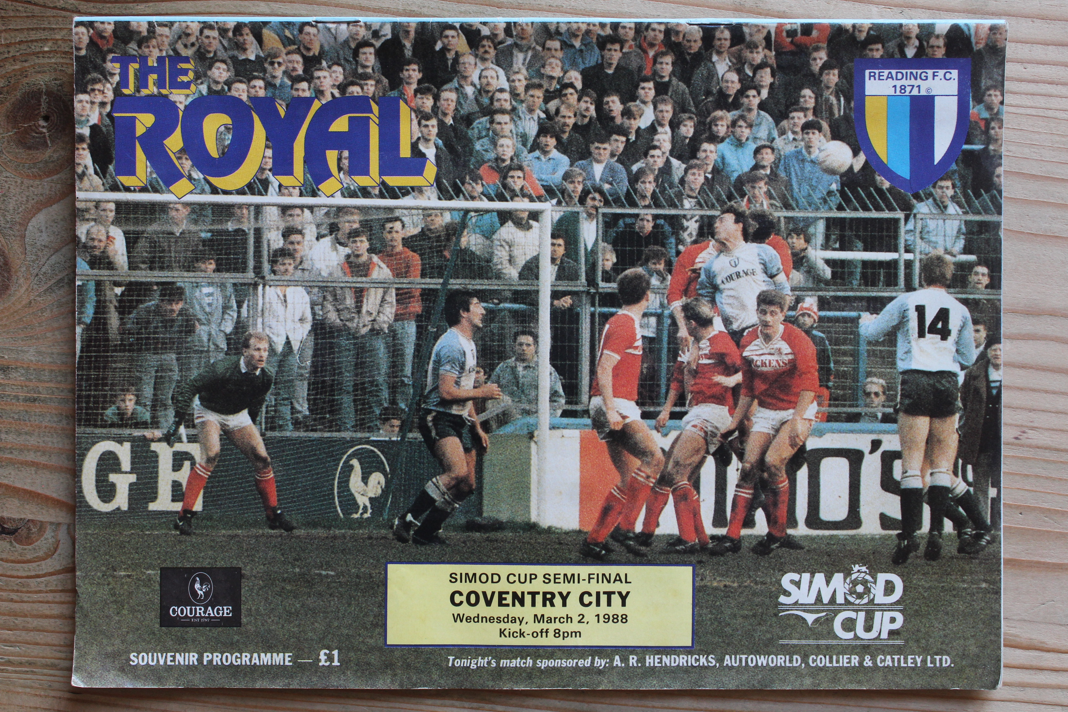 Reading FC v Coventry City FC