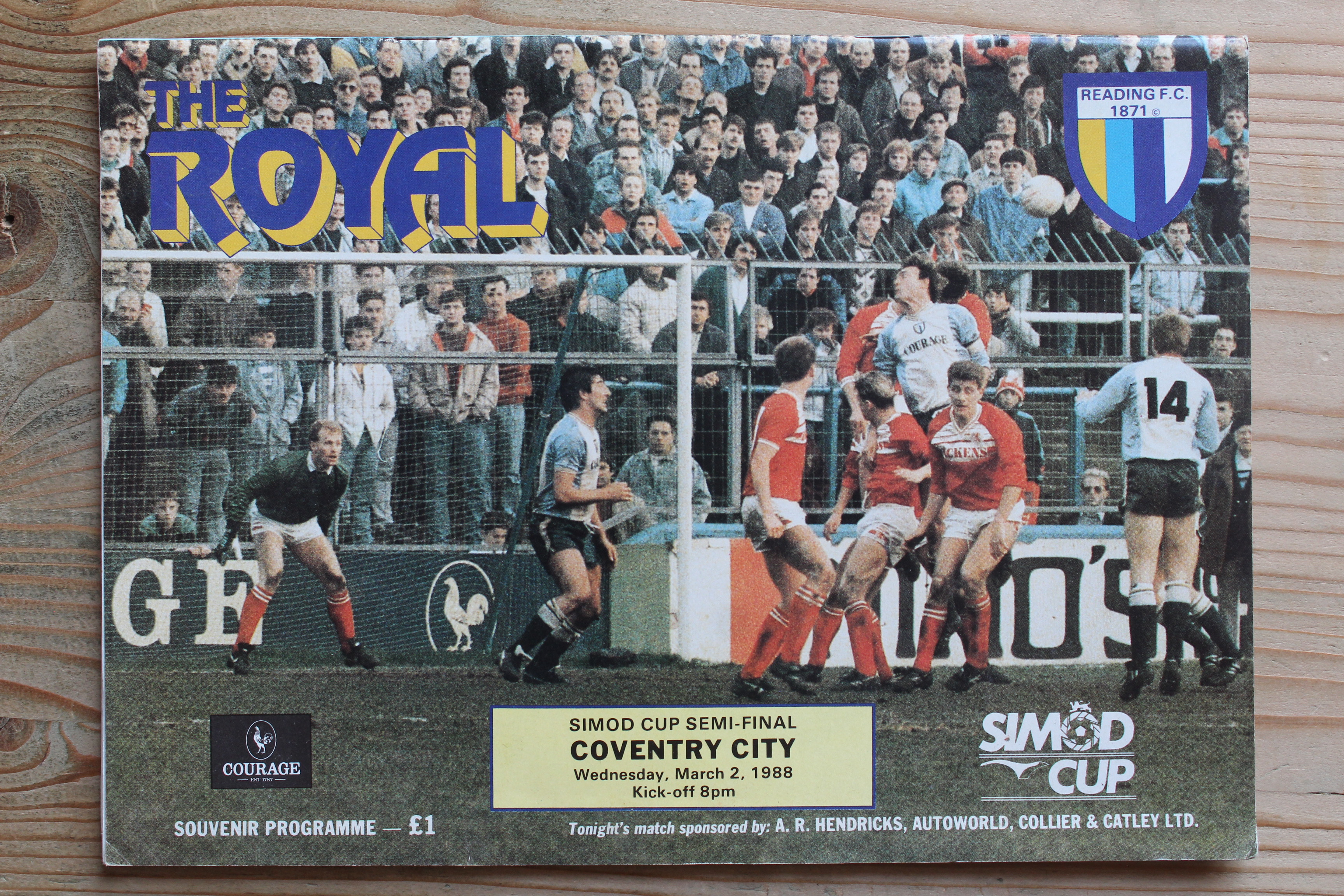 Reading FC v Coventry City FC