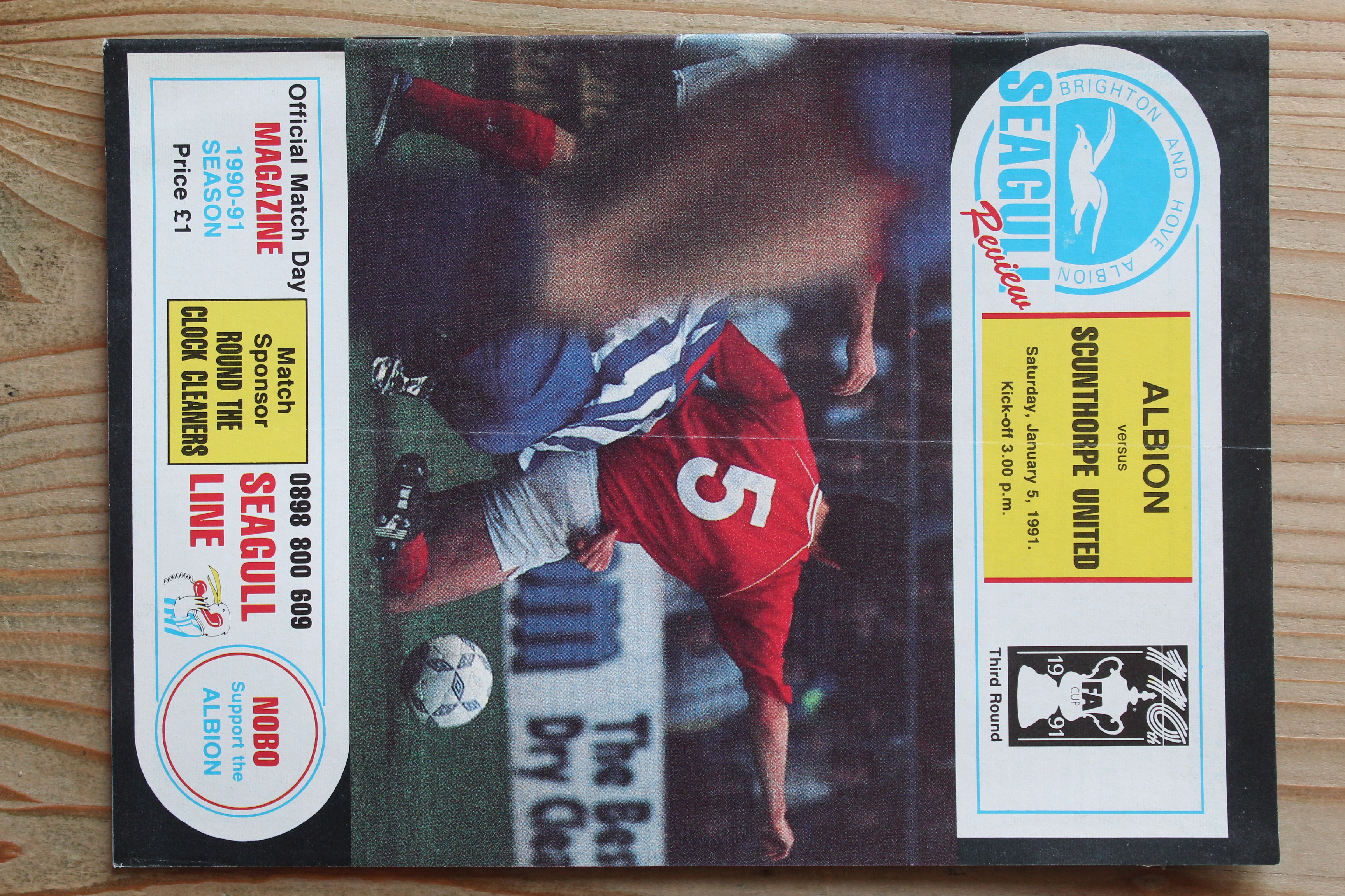 Brighton & Hove Albion FC v Scunthorpe United FC