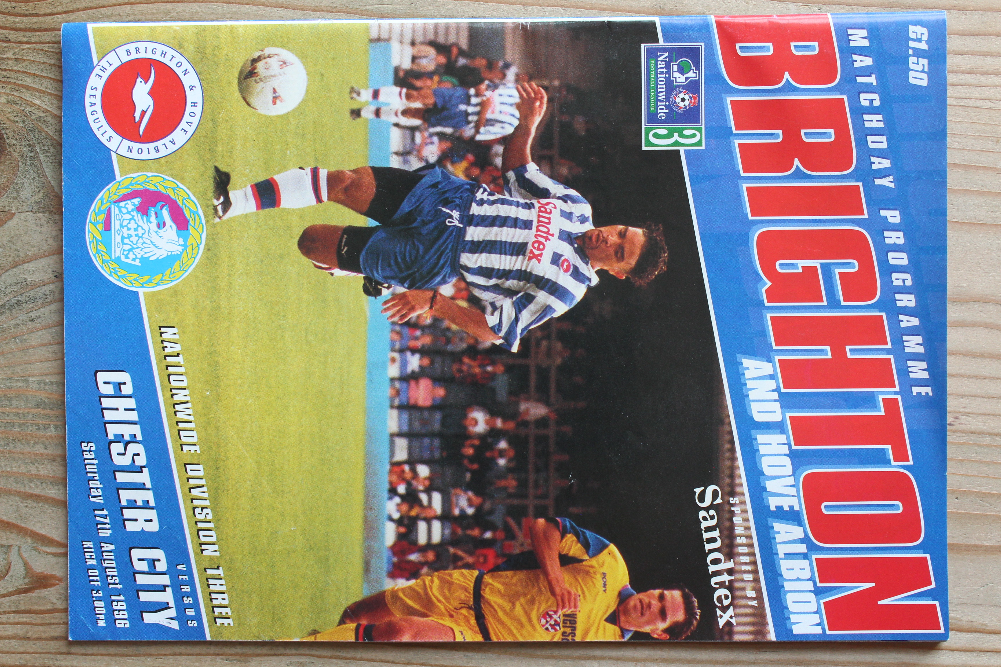 Brighton & Hove Albion FC v Chester City FC