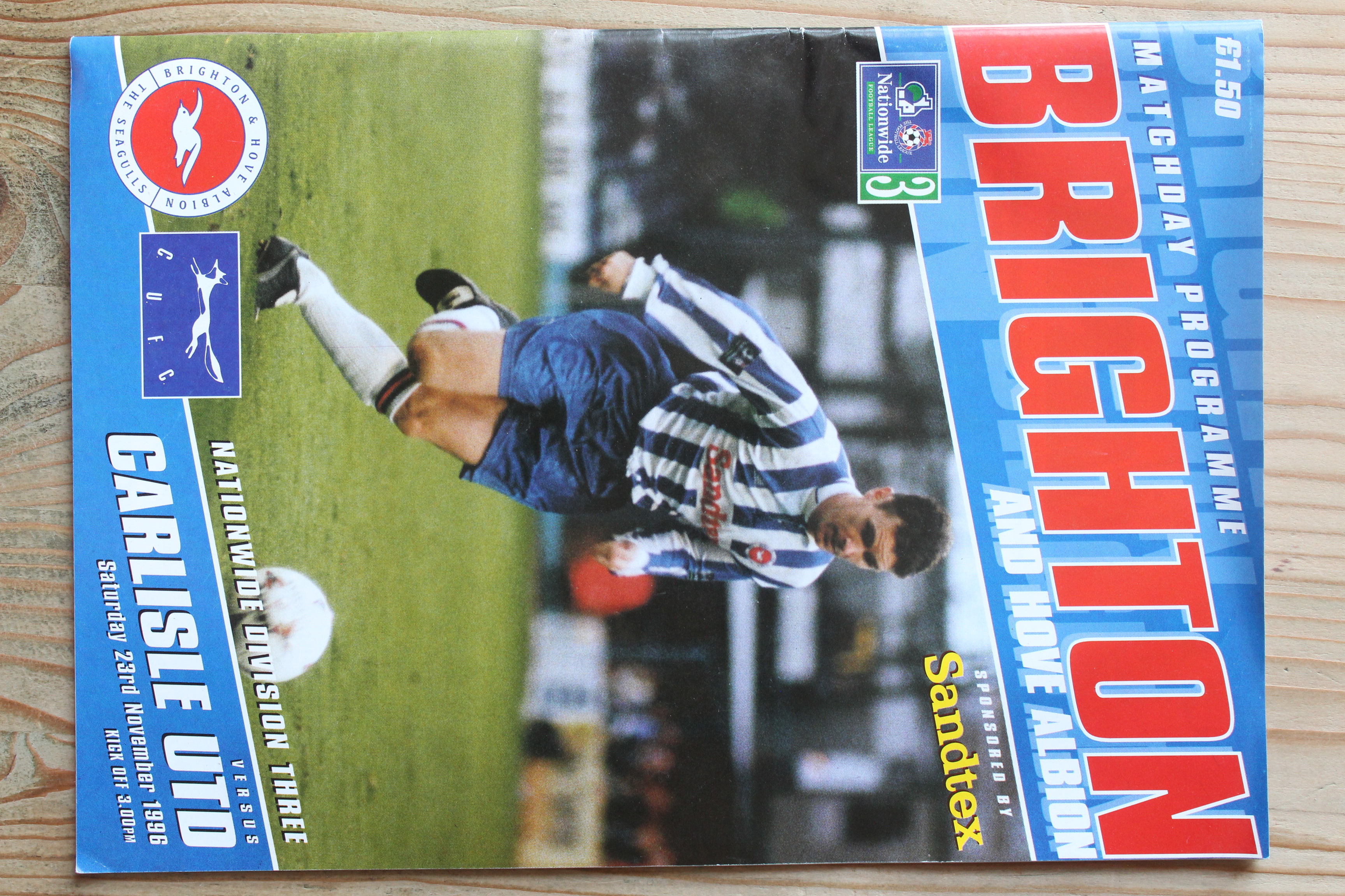 Brighton & Hove Albion FC v Carlisle United FC