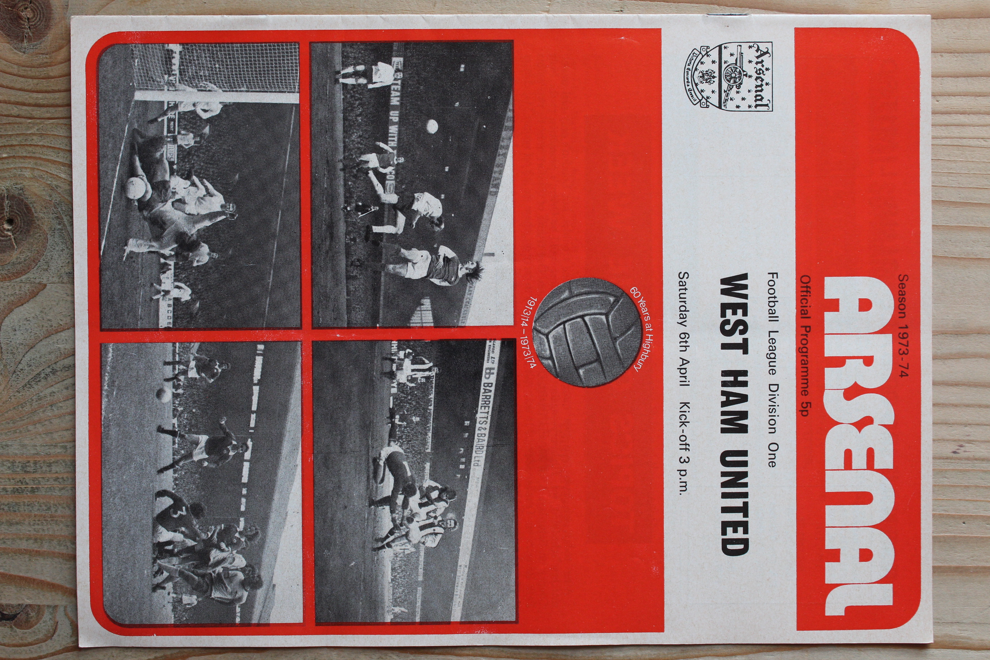 Arsenal FC v West Ham United FC