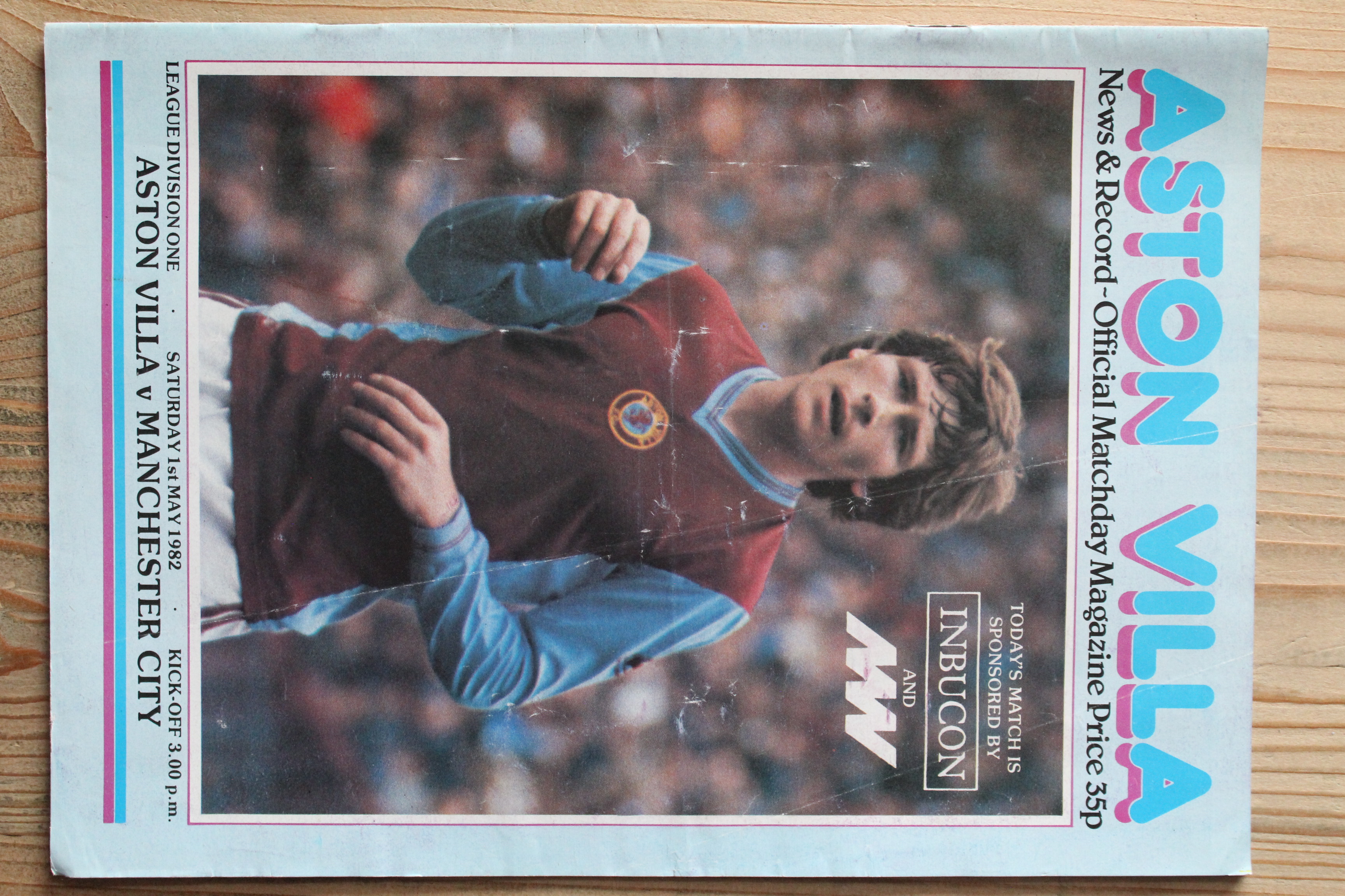 Aston Villa FC v Manchester City FC
