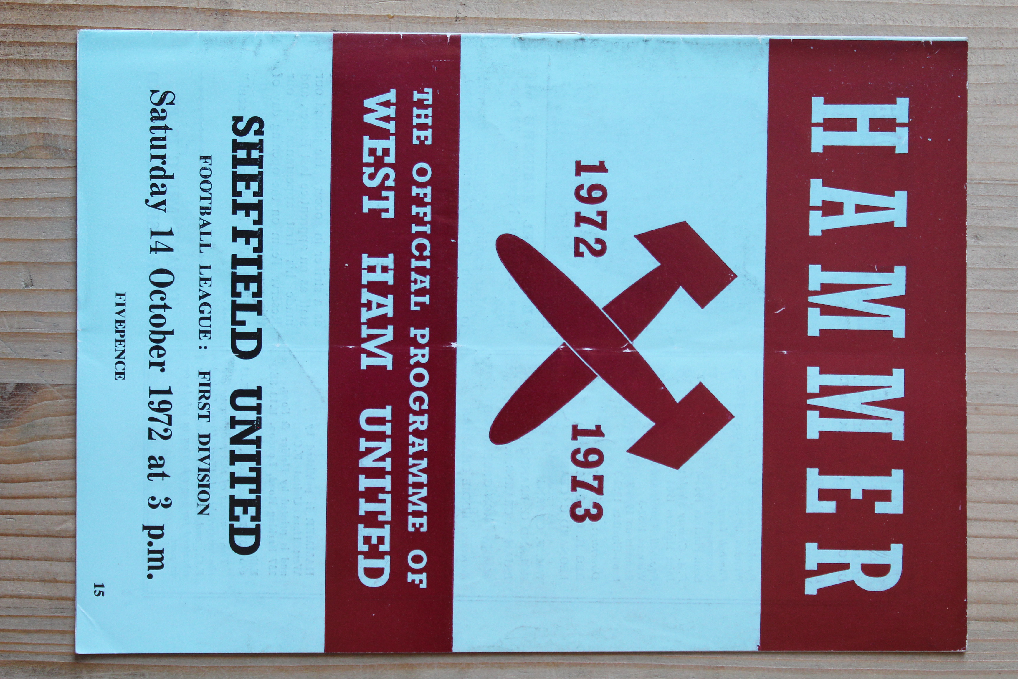 West Ham United FC v Sheffield United FC
