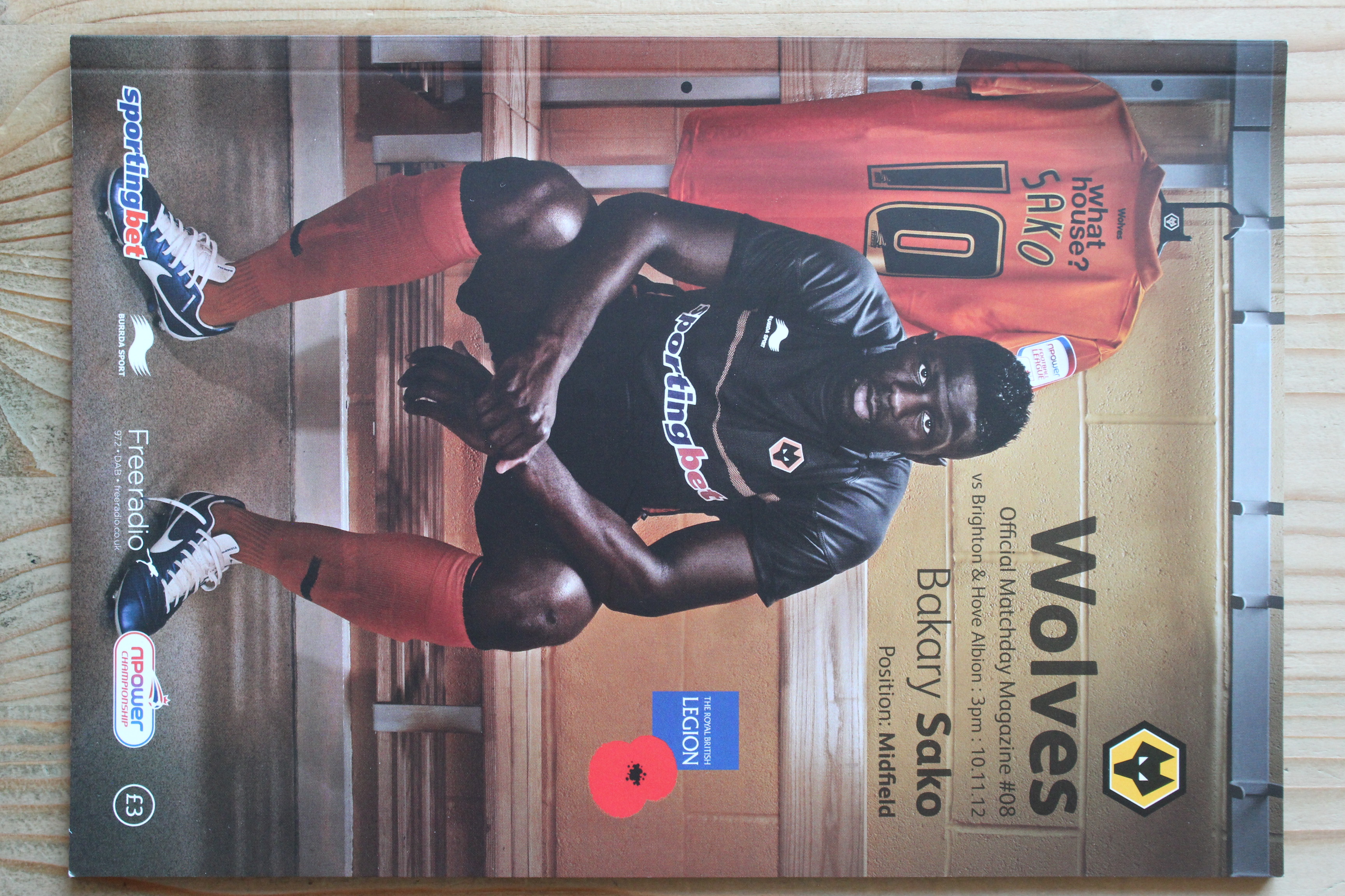 Wolverhampton Wanderers FC v Brighton & Hove Albion FC