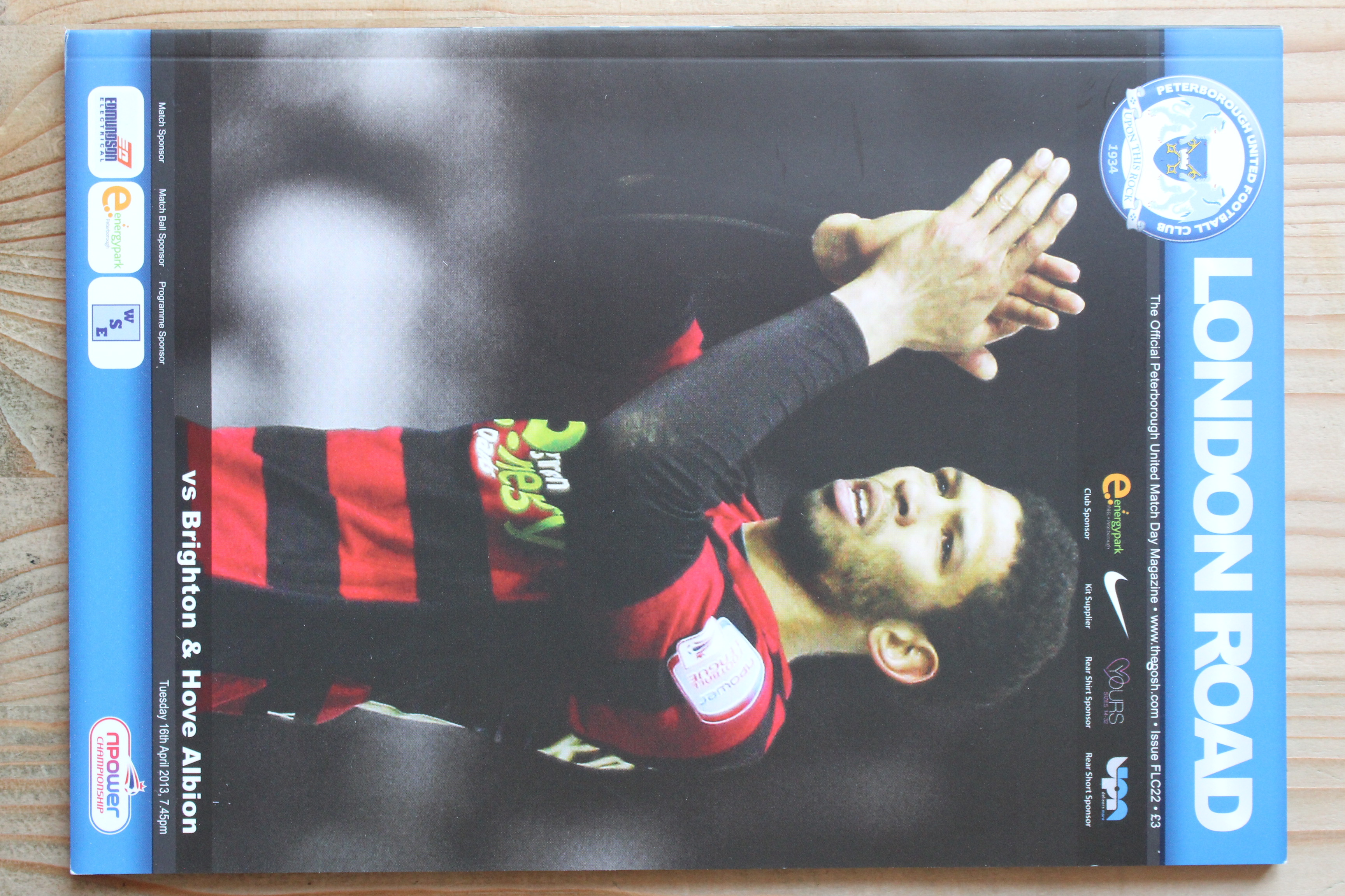 Peterborough United FC v Brighton & Hove Albion FC