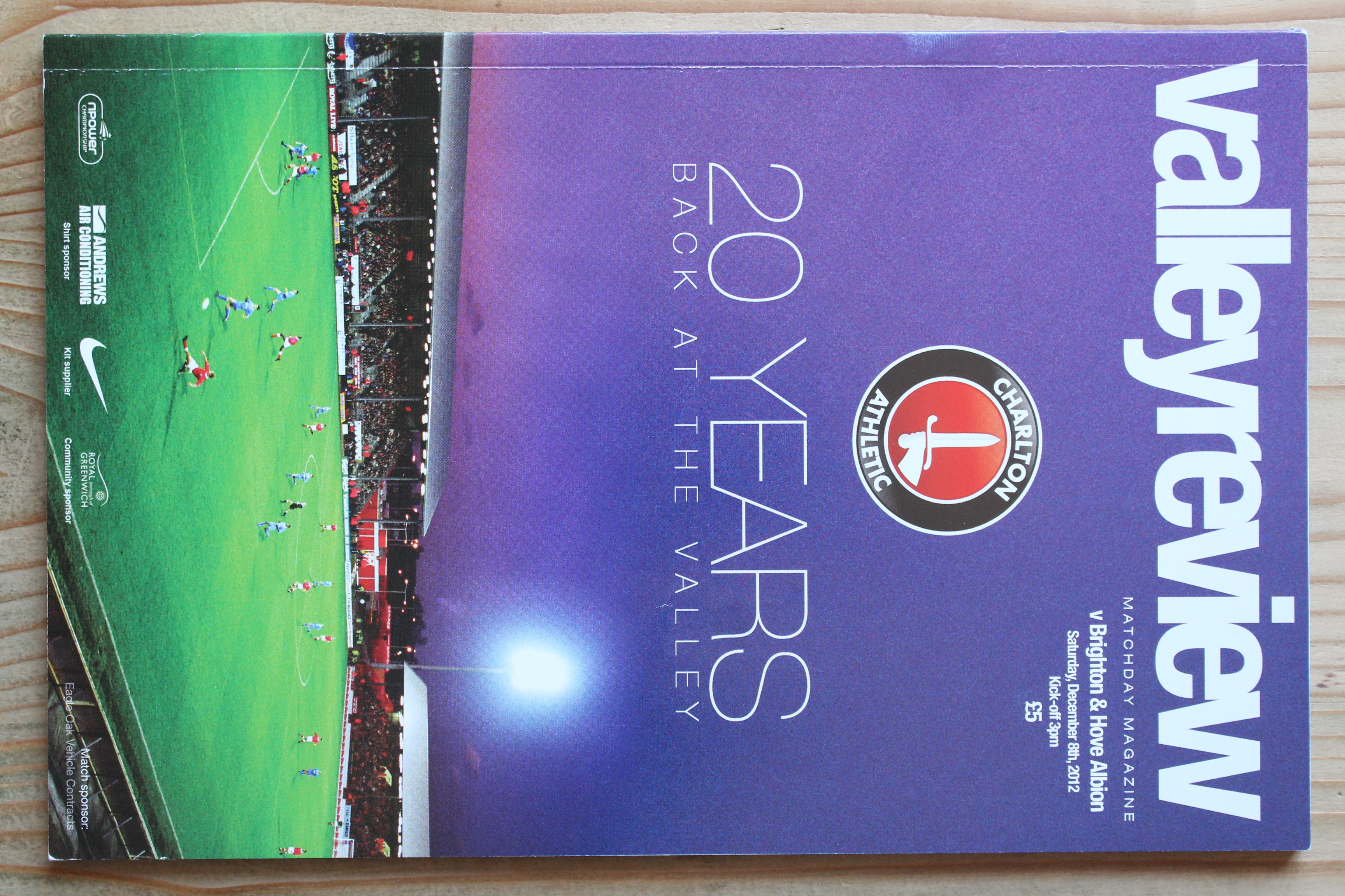 Charlton Athletic FC v Brighton & Hove Albion FC
