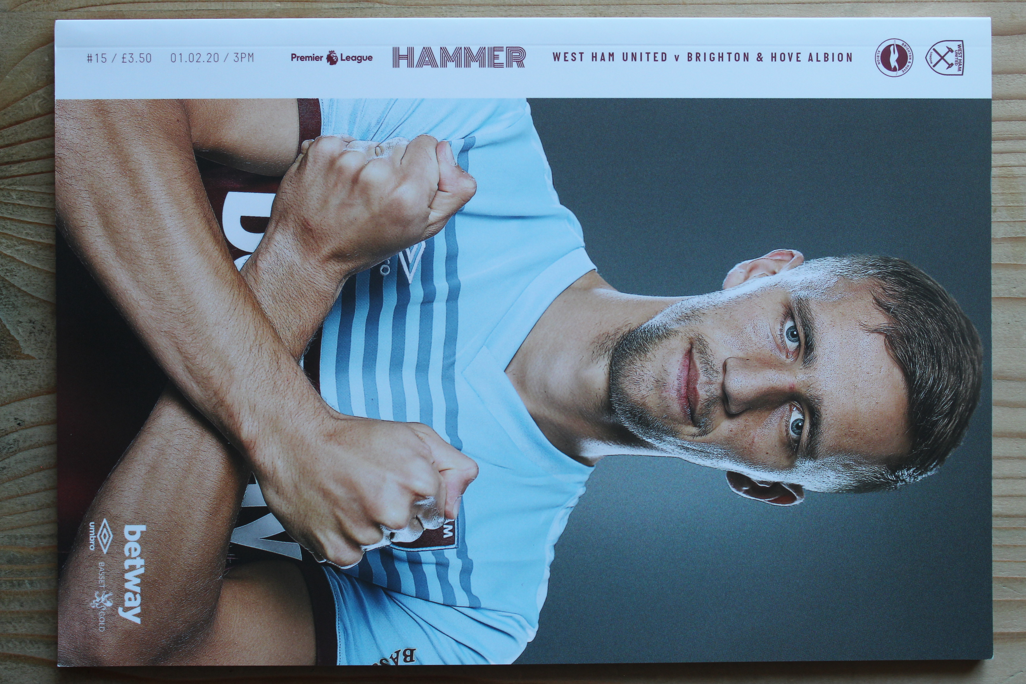 West Ham United FC v Brighton & Hove Albion FC