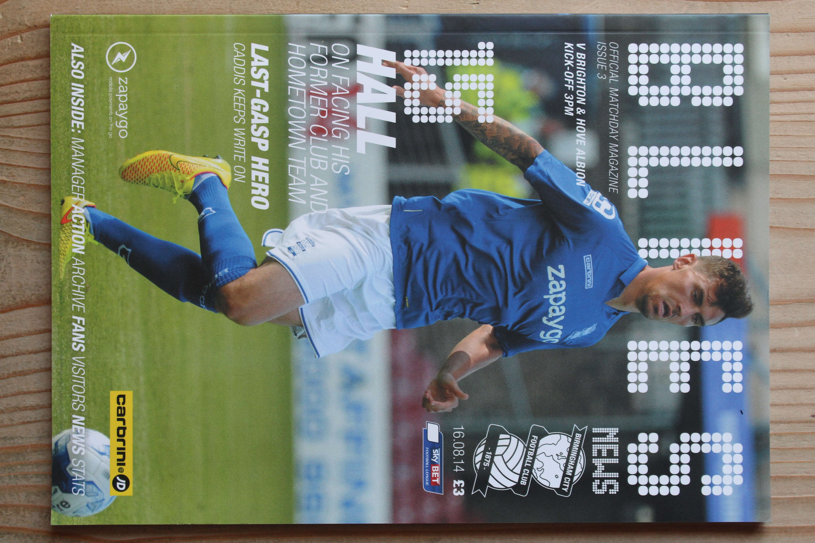 Birmingham City FC v Brighton & Hove Albion FC