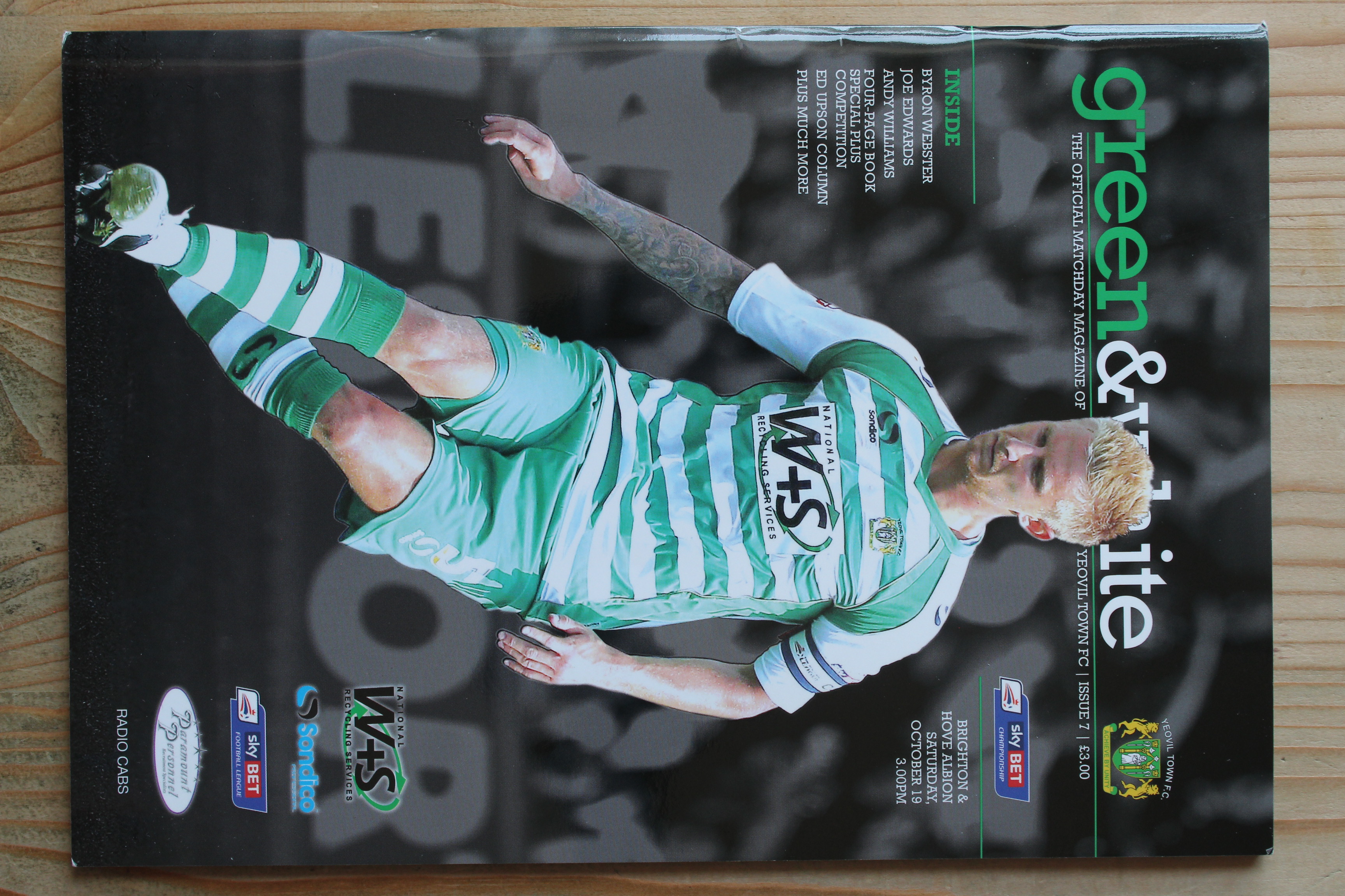 Yeovil Town FC v Brighton & Hove Albion FC